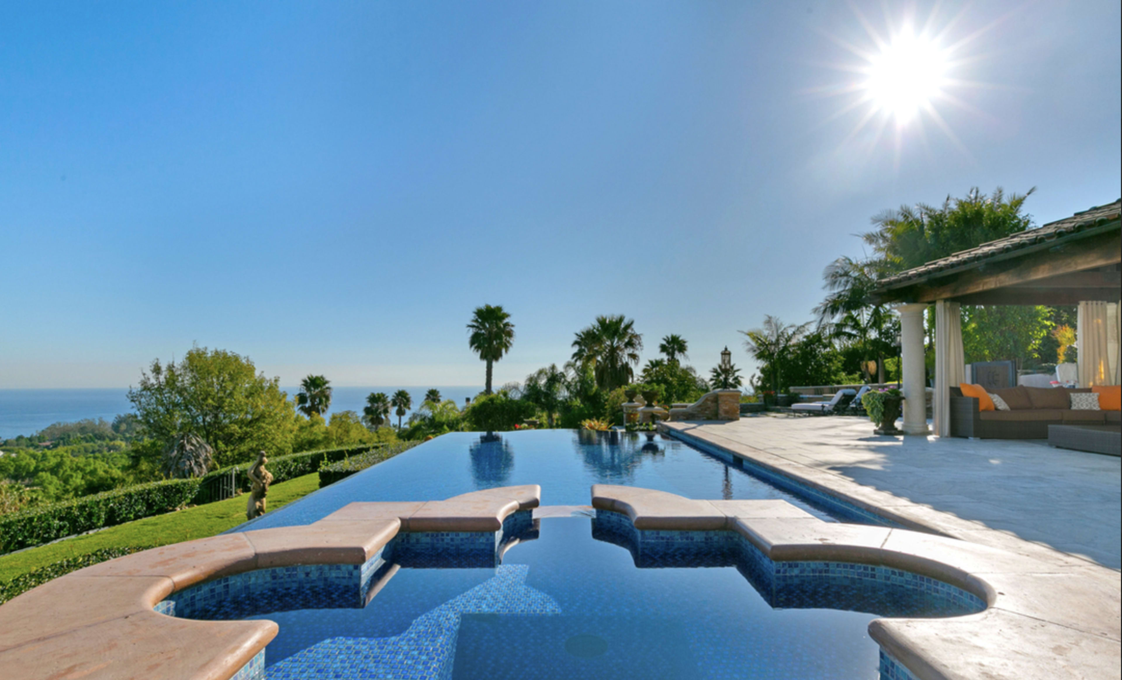 Spanish mansion with ocean view Image in Central Malibu, Malibu, CA