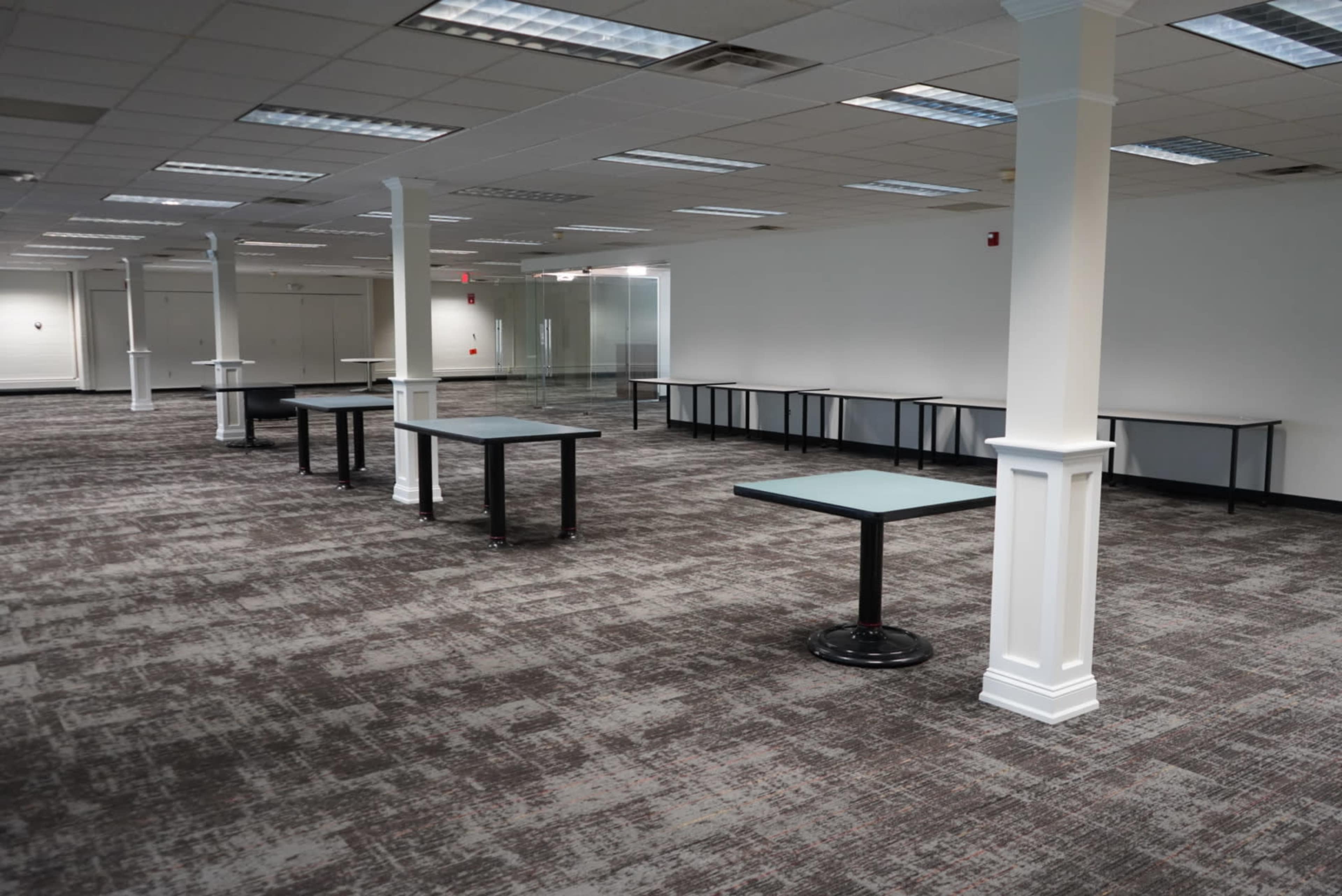 Modern Industrial Elegance: Spacious Venue with Soaring Windows and Natural Light Image in Bloom Township, Chicago Heights, IL