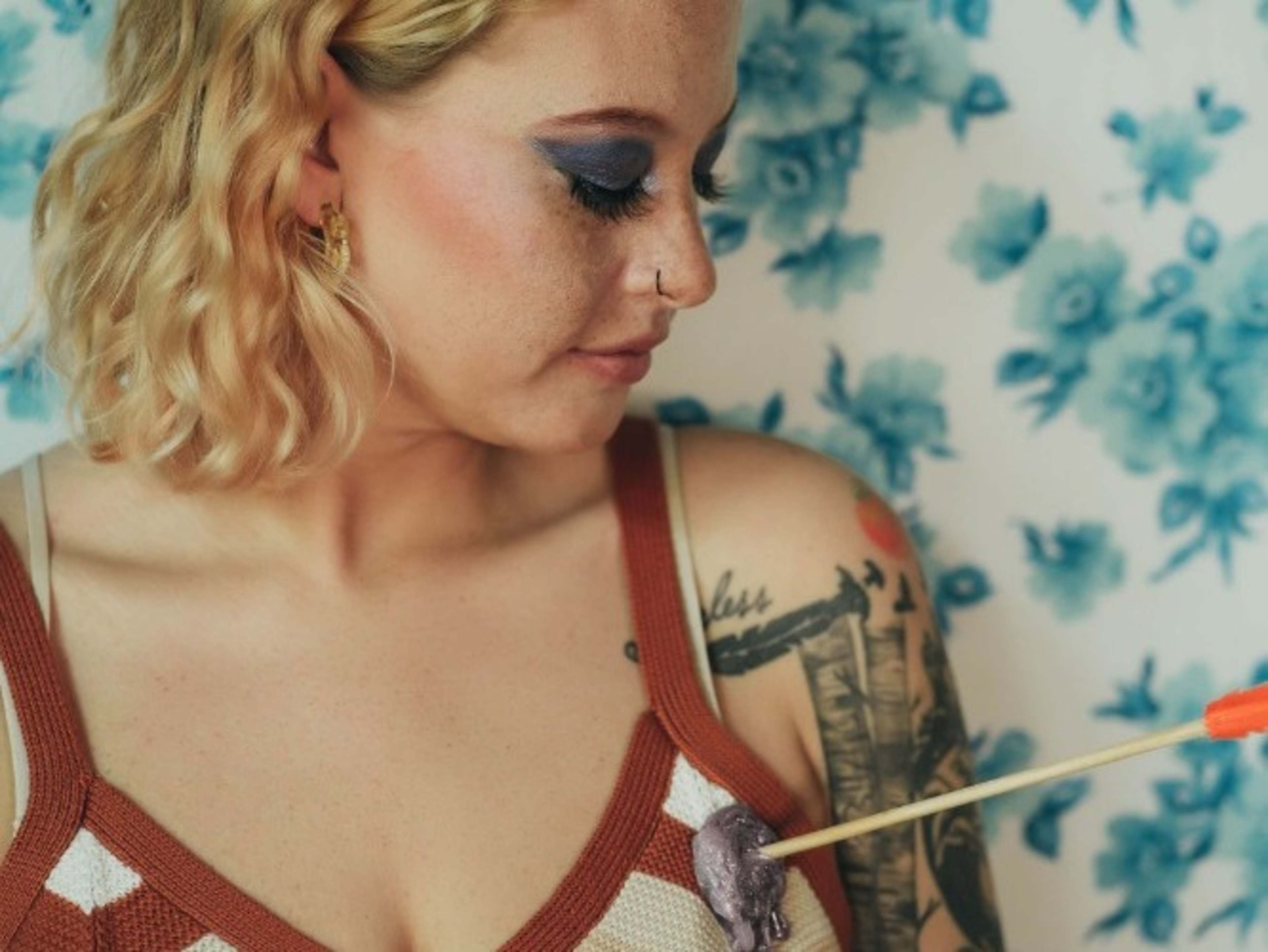 Anti-Hero Floral Panel Backdrop & Props