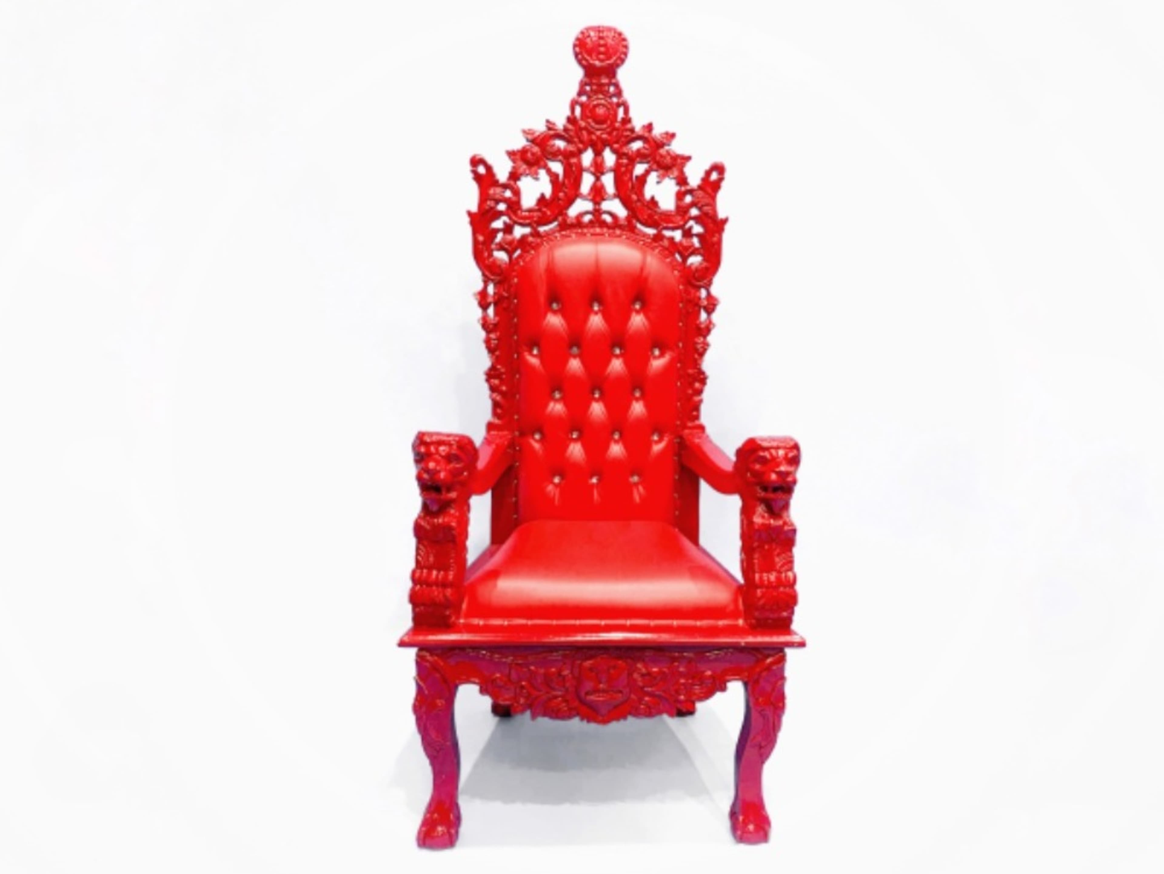RED THRONE CHAIR 