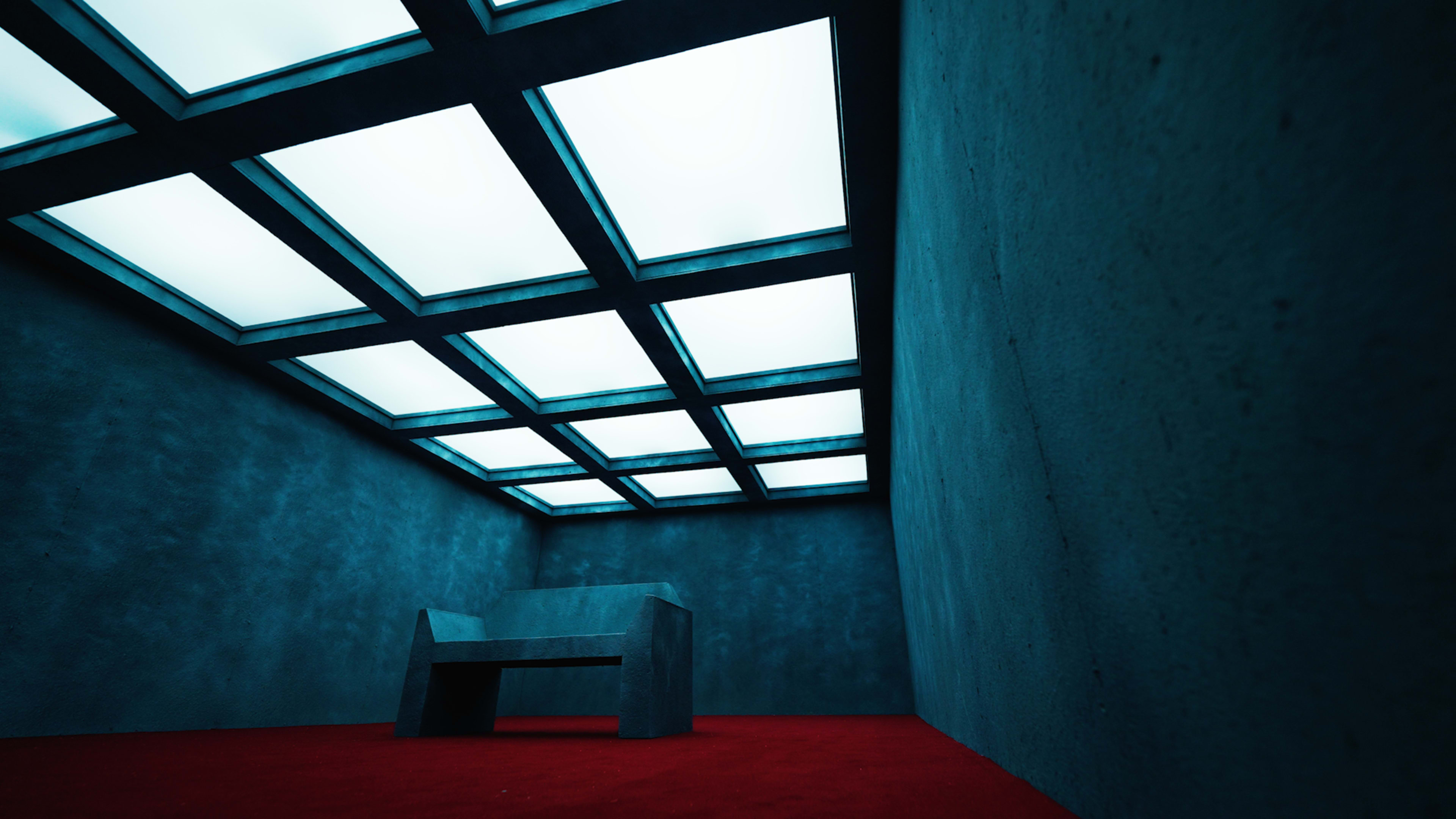 **NEW DISCOUNTED RATE** Brutalist Concrete Room - Red Carpet Film/ Photography Studio Image in South Los Angeles, Los Angeles, CA