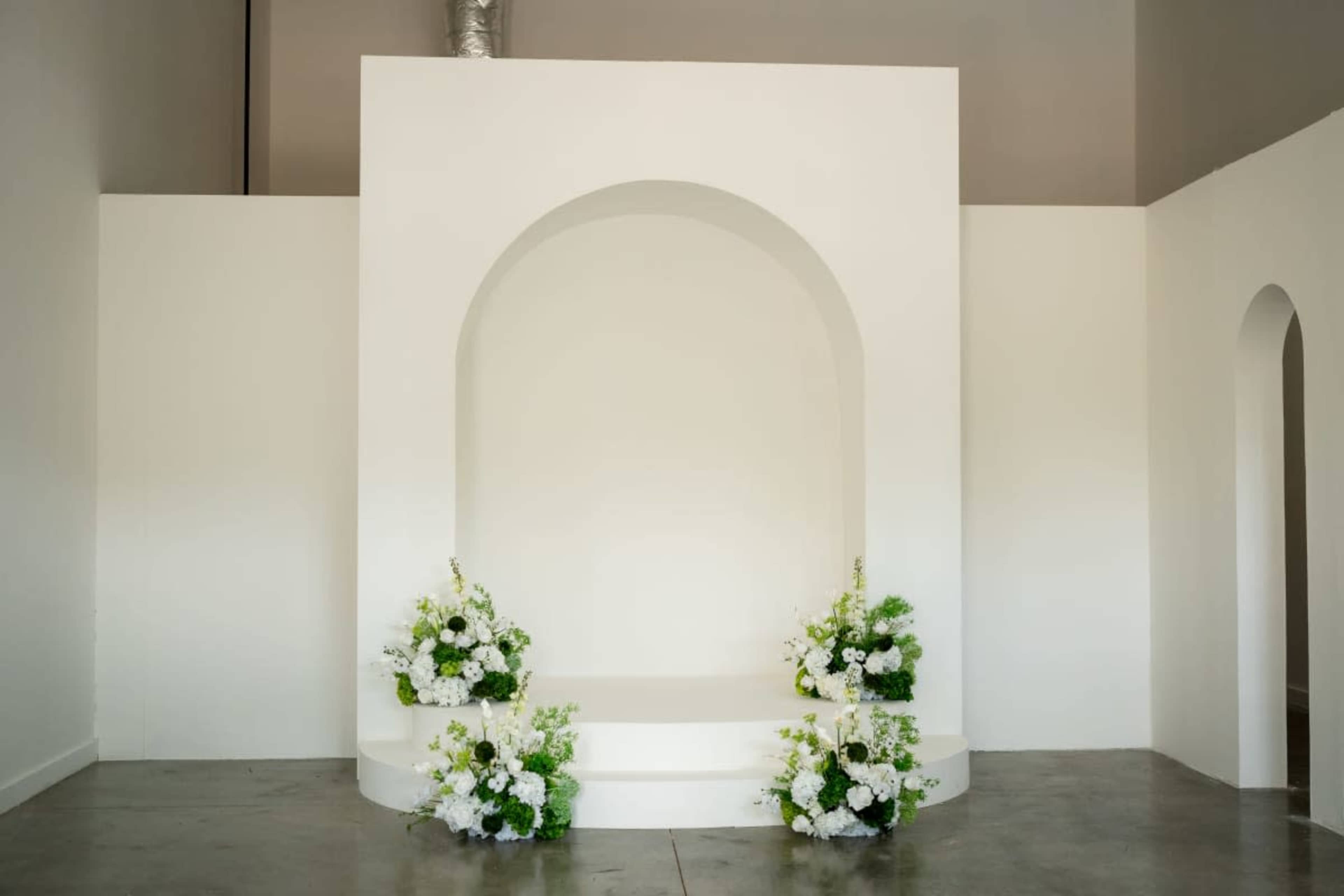 Editorial Natural Light Event Venue & Photo Studio with High Ceilings & Arches Image in , Alpharetta, GA