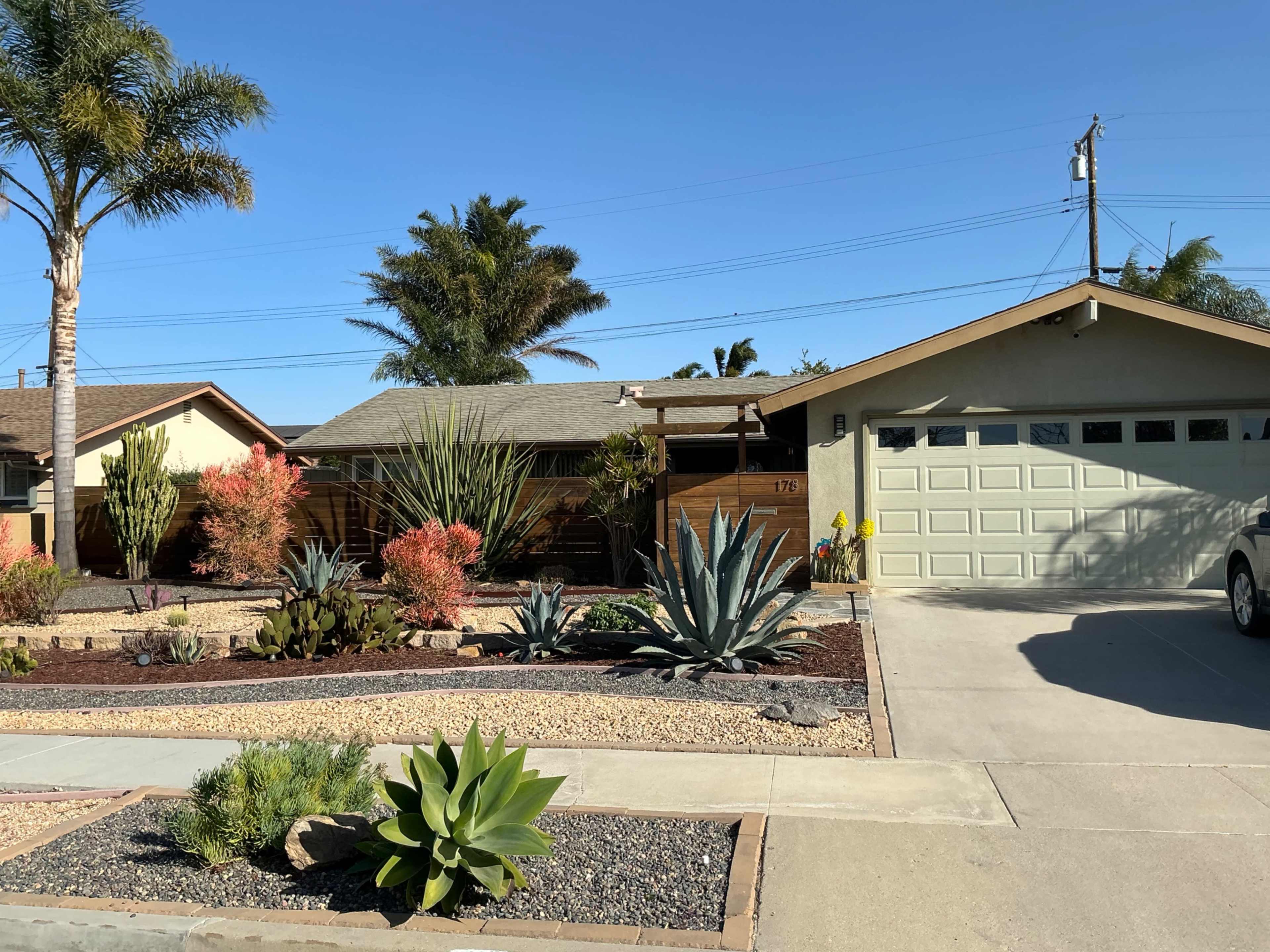 Beautiful minimalist open concept house with most walls being white except the primary bedroom and bathroom. Image in Camarillo, Camarillo, CA