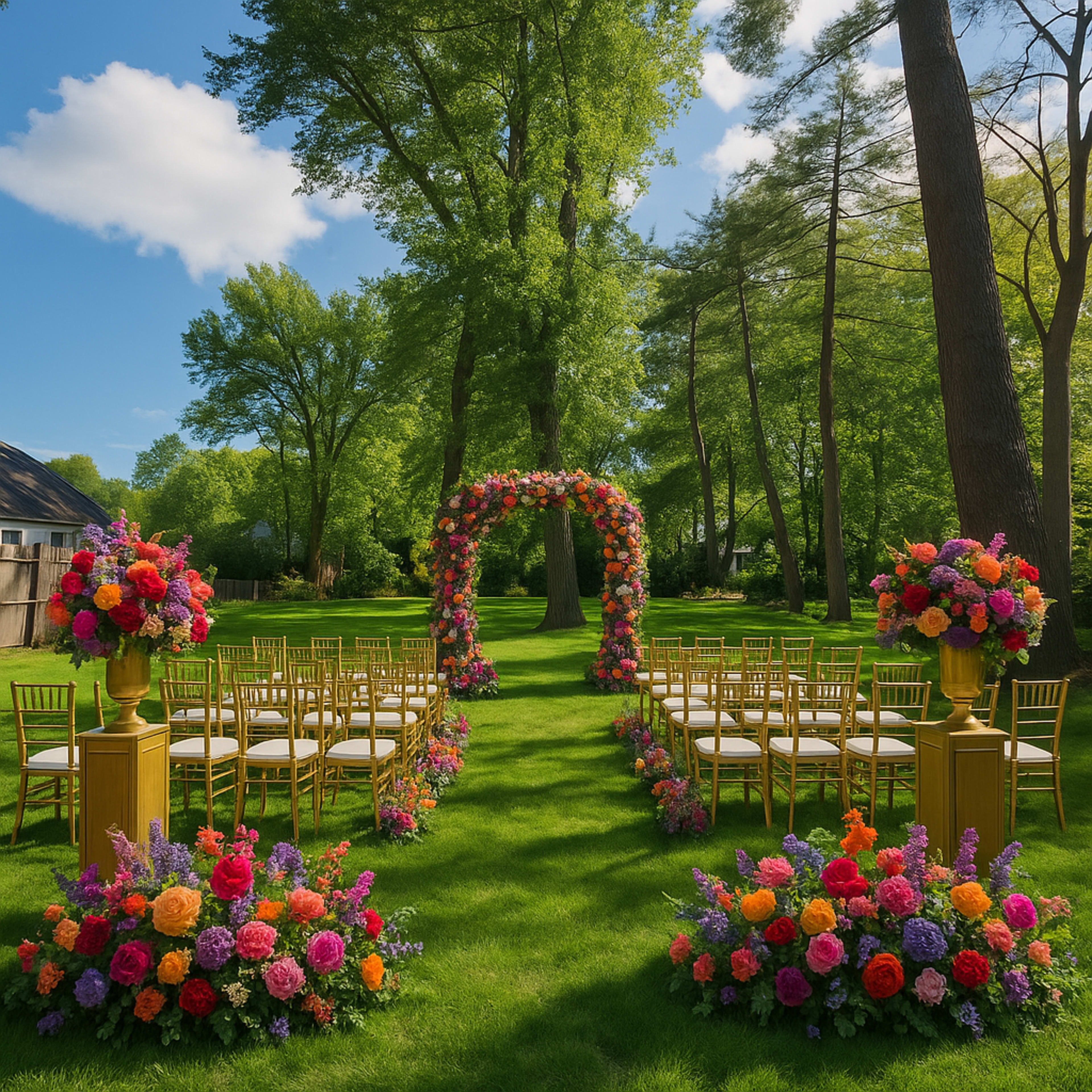 Lush Private Park-Like Backyard, Perfect for Intimate Celebrations Image in Plainfield, Plainfield, NJ