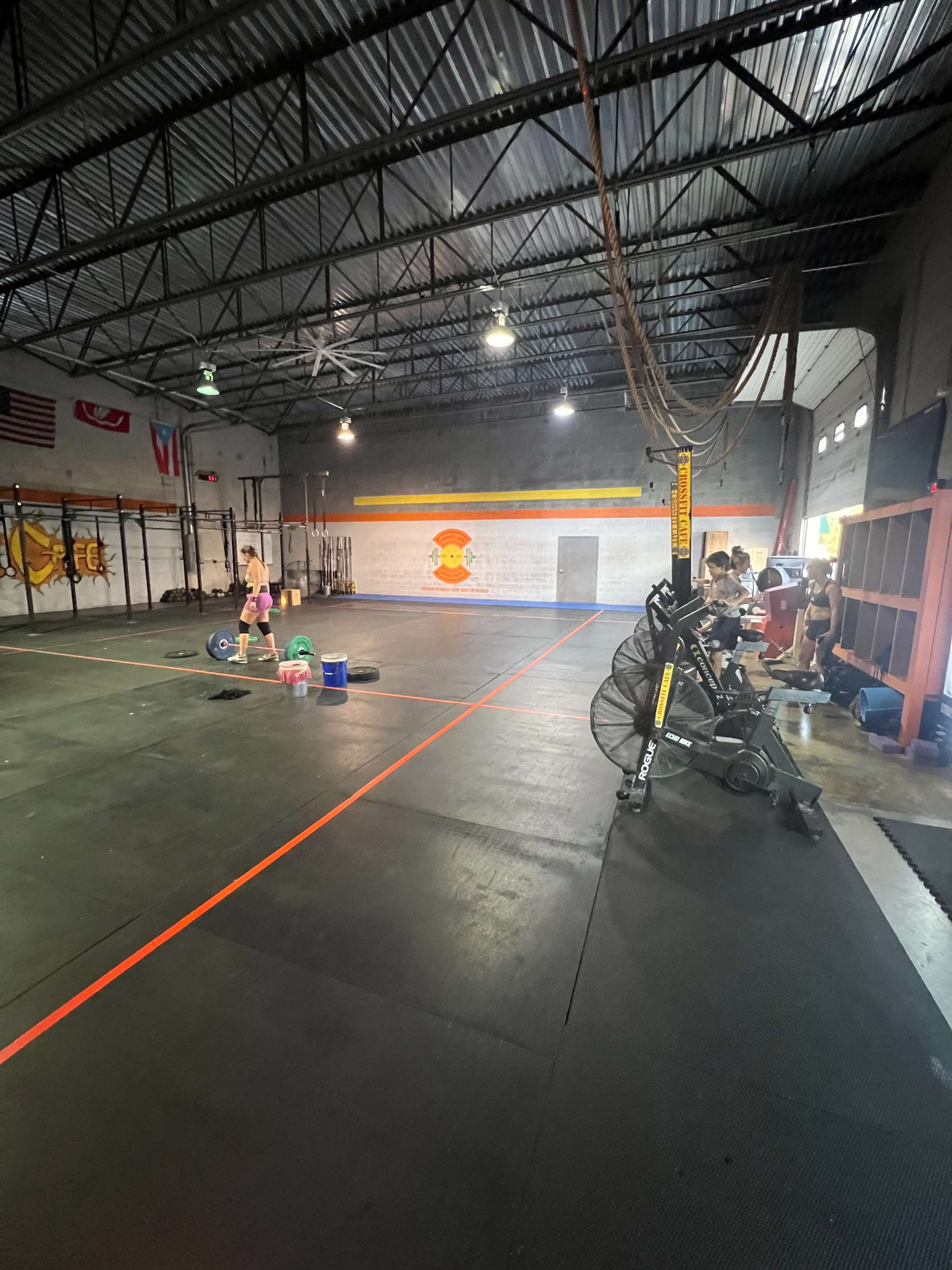 We are located in a warehouse facility.  The gym is an old school gym that has a clean yet rustic / grungy style setting. Image in North Virginia Beach, Virginia Beach, VA