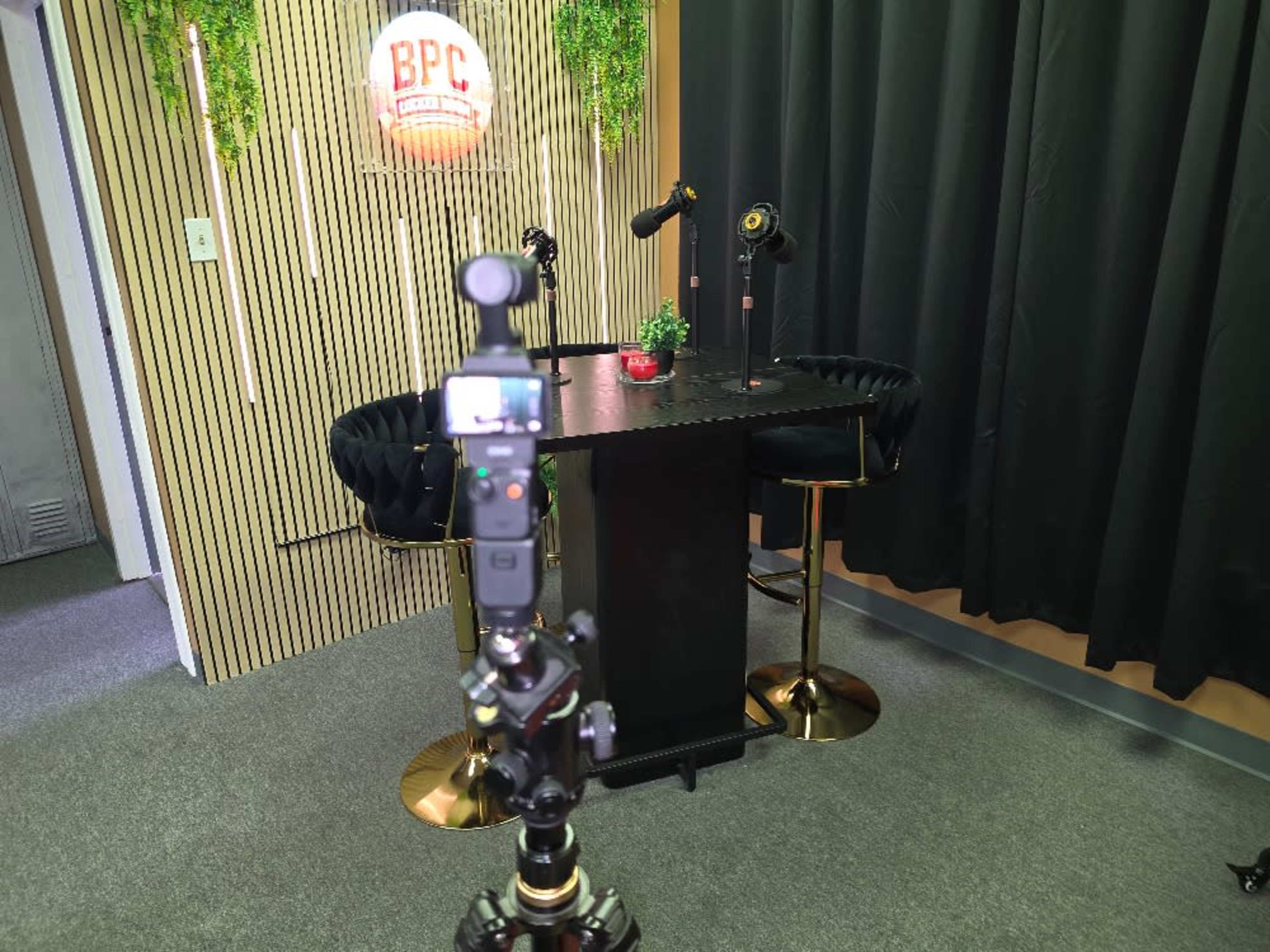 Podcast equipment 