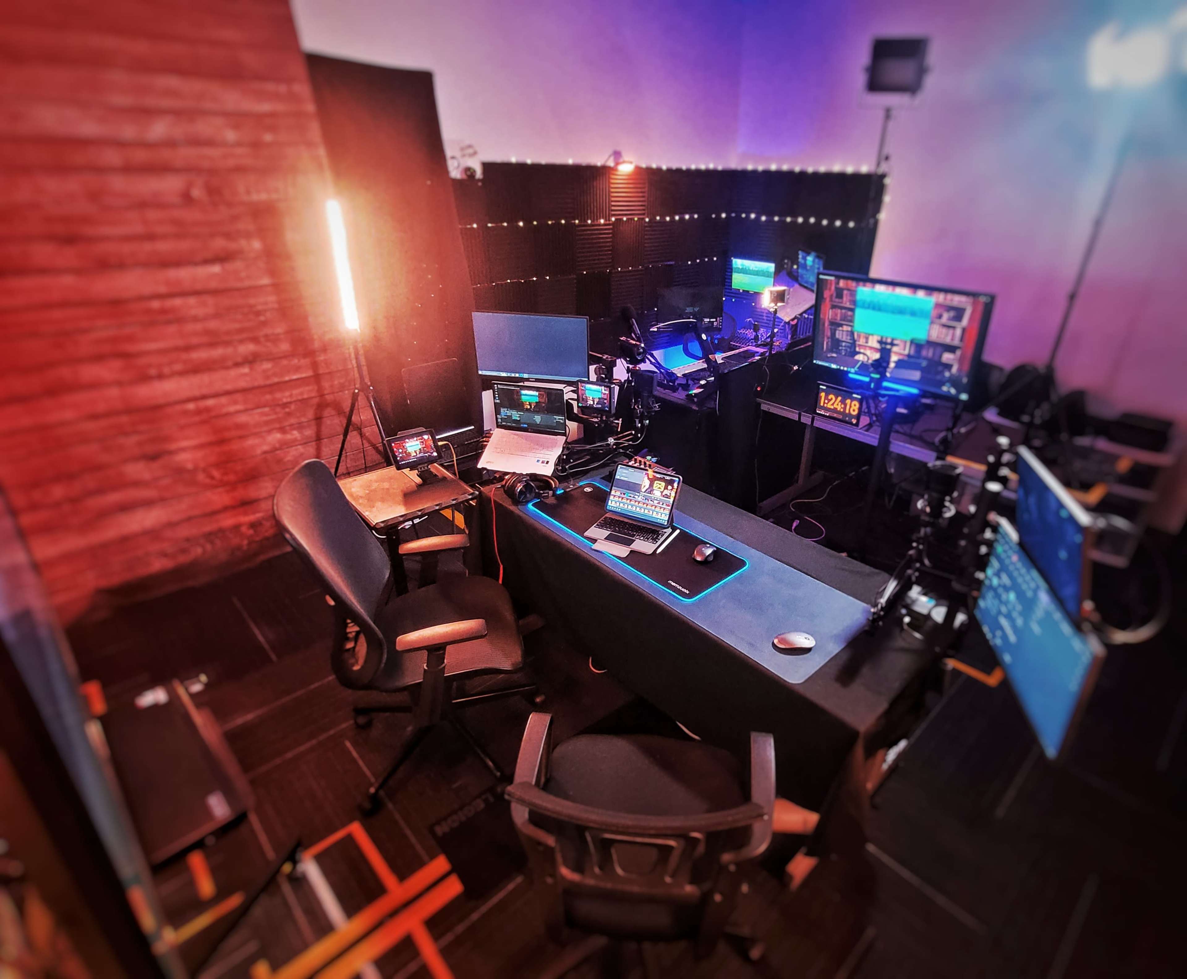 Affordable Video Podcast & Livestream Studio – Plug-and-Play Production Image in Mission Valley East, San Diego, CA