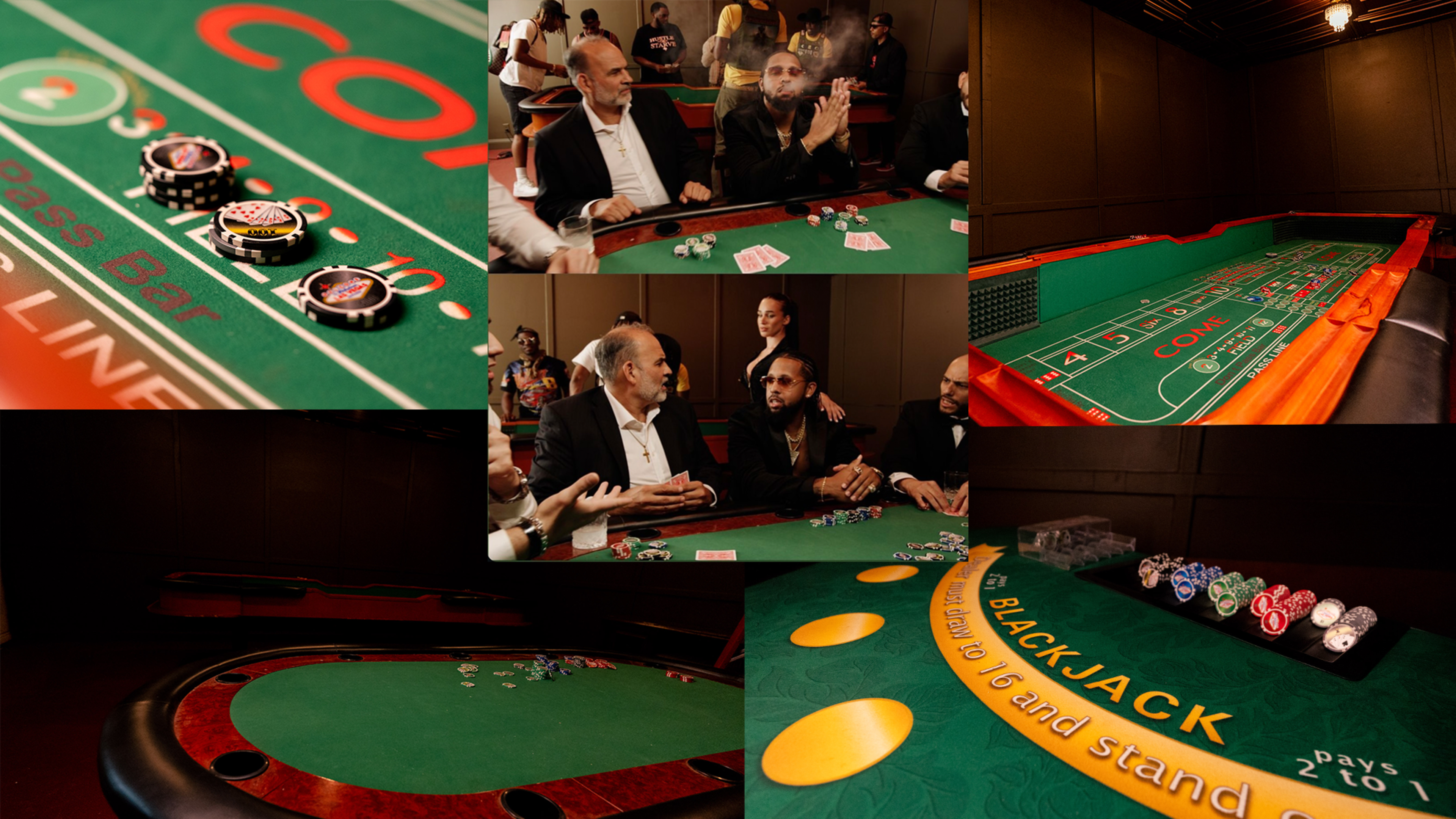 Casino Theme Film/Photography Studio Image in Southeast Houston, Houton, TX