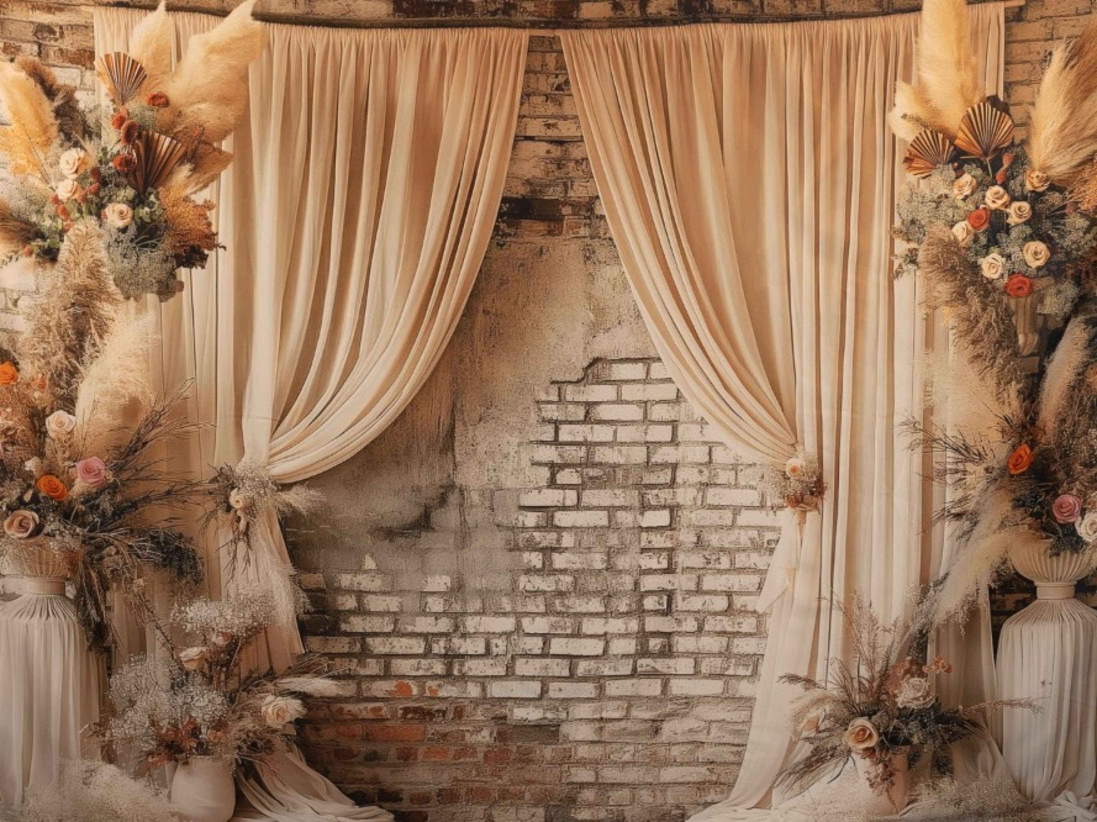 Boho wall kids size or headboard