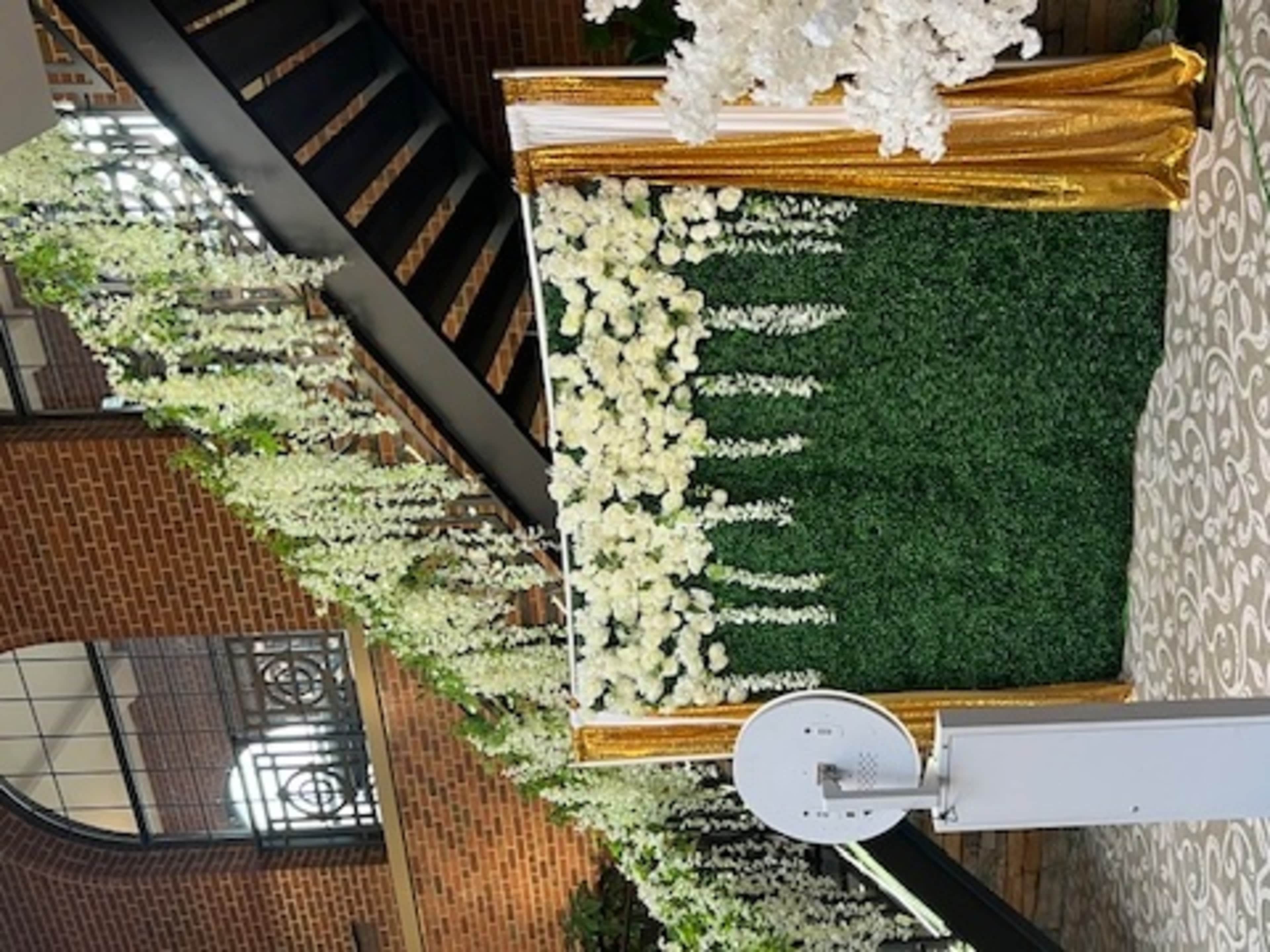 Photo Booth with custom Decor