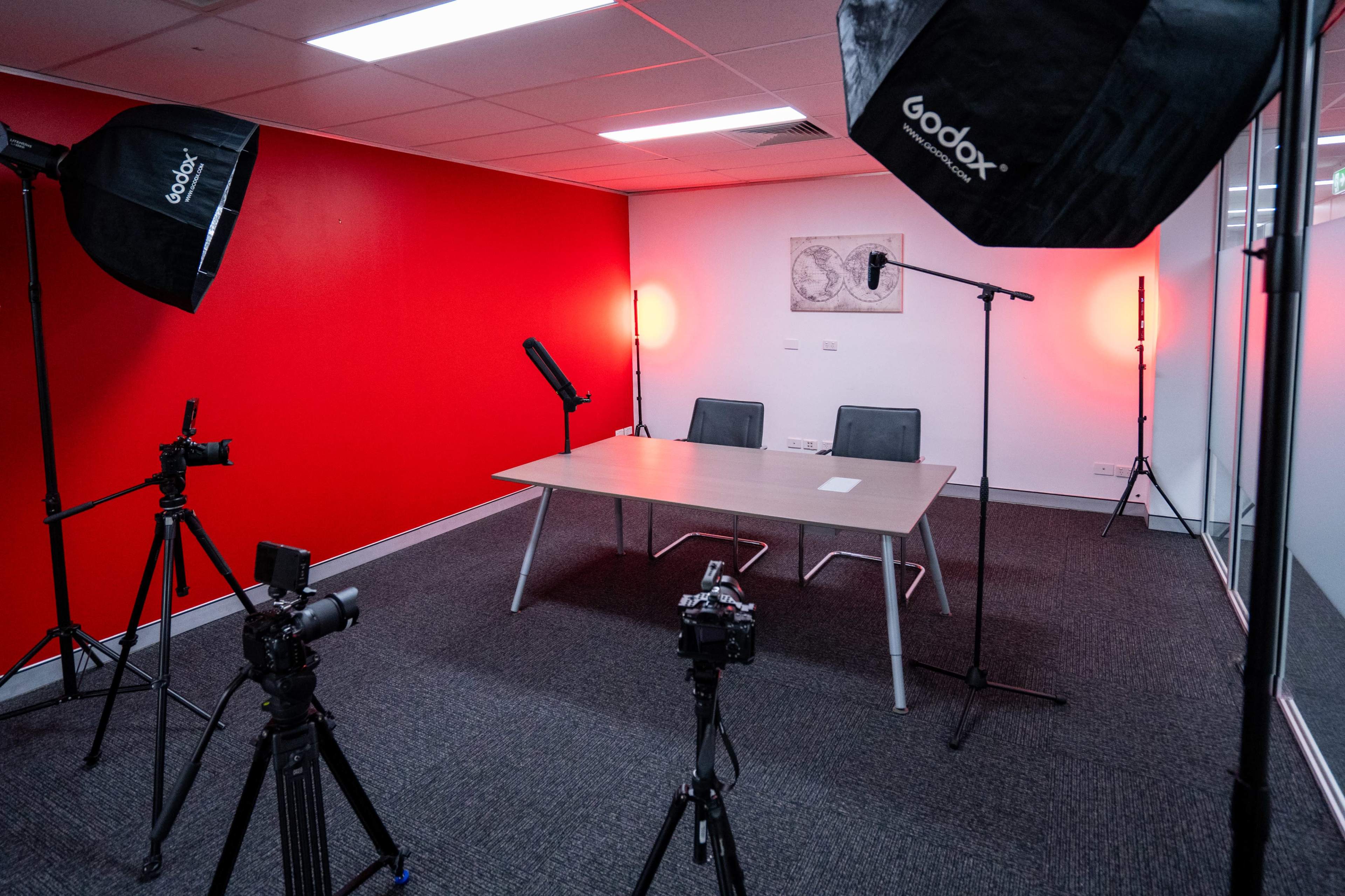 Reeze Media Podcast and Video Studio Image in Camellia, Rosehill, NSW