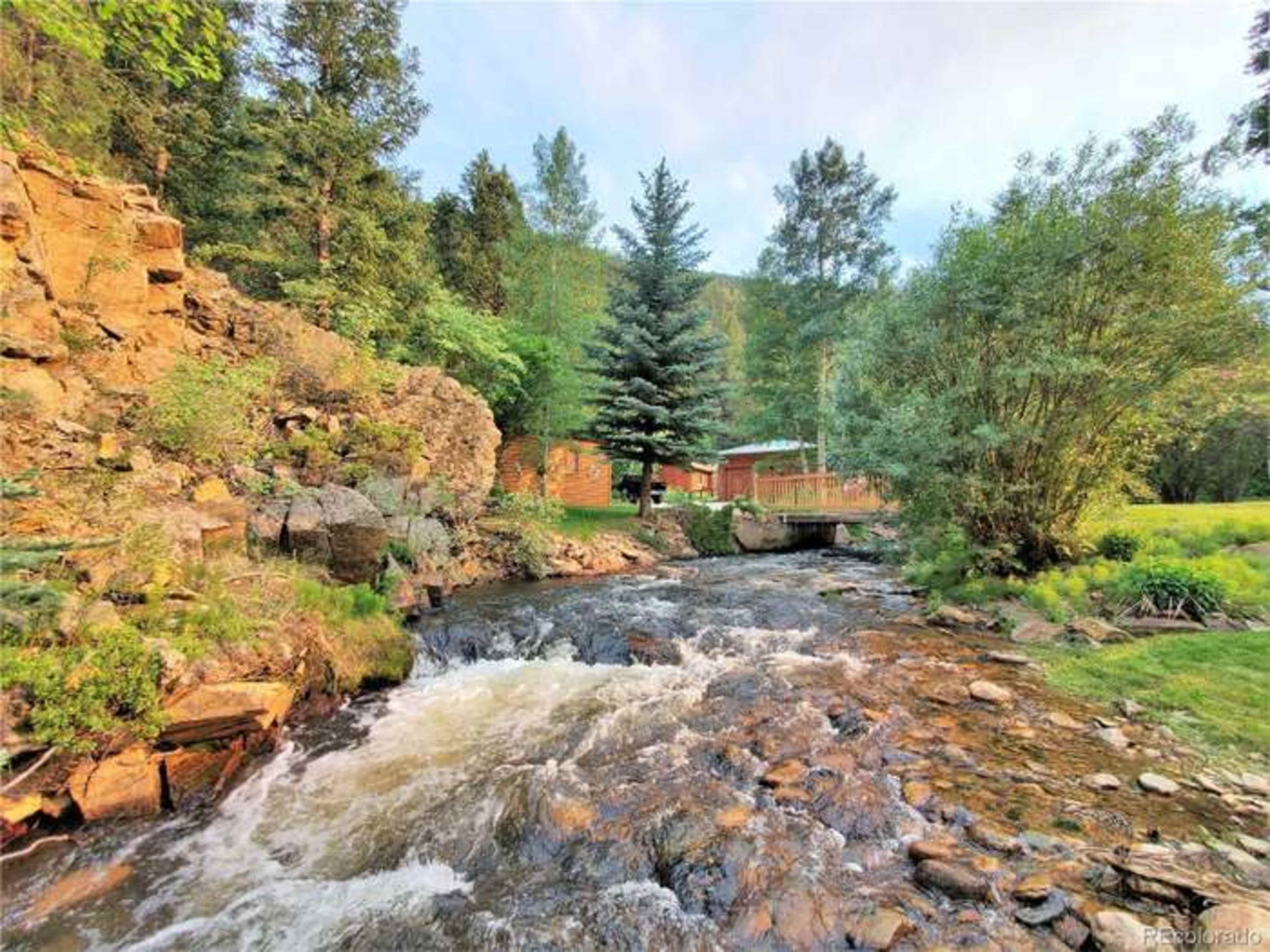 5 acre creekside mountain property with aspen trees Image in , Idaho springs, CO