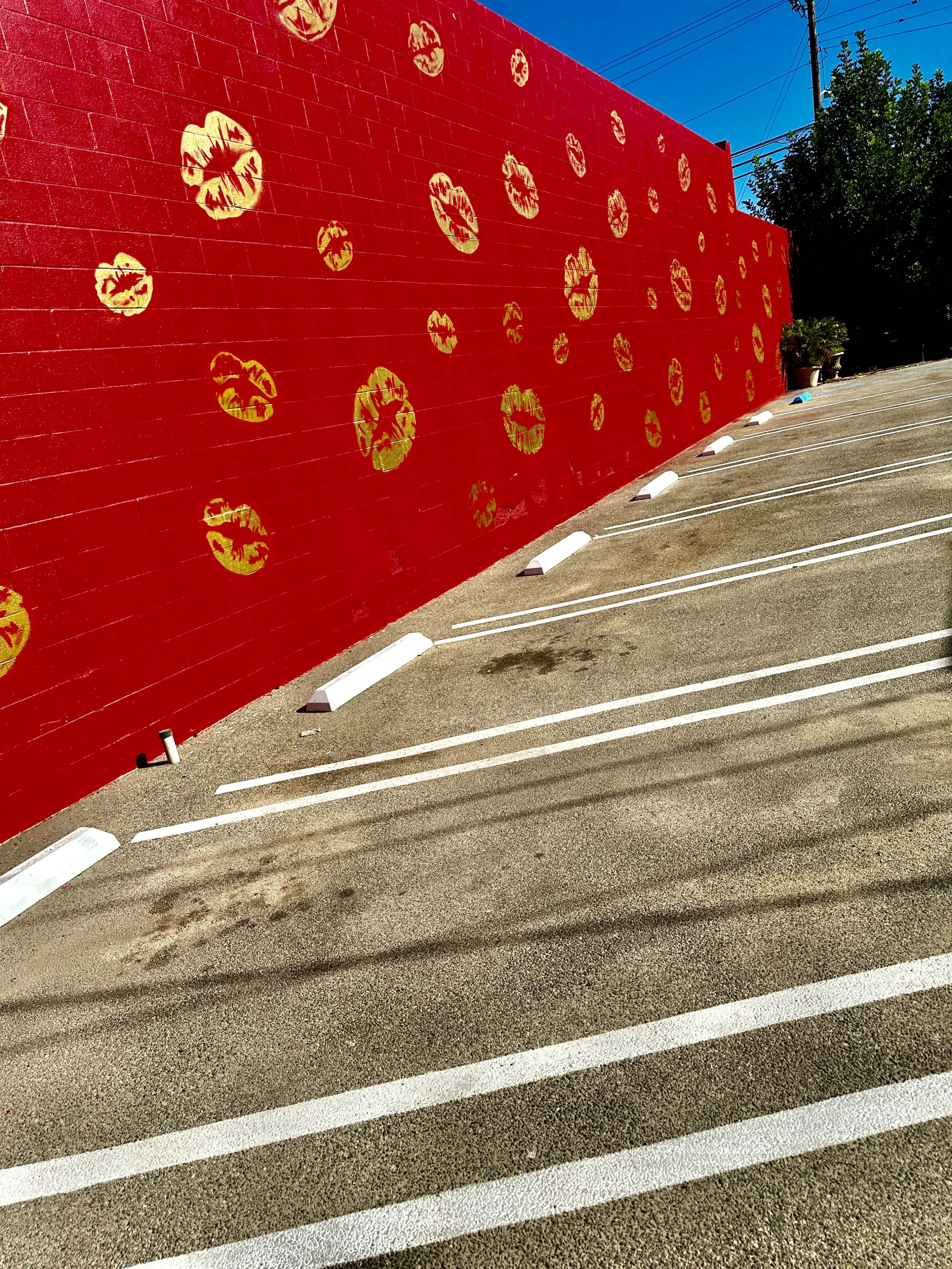 LA’s Ultimate Photogenic Parking Lot Image in North Hollywood, LOS ANGELES,, CA