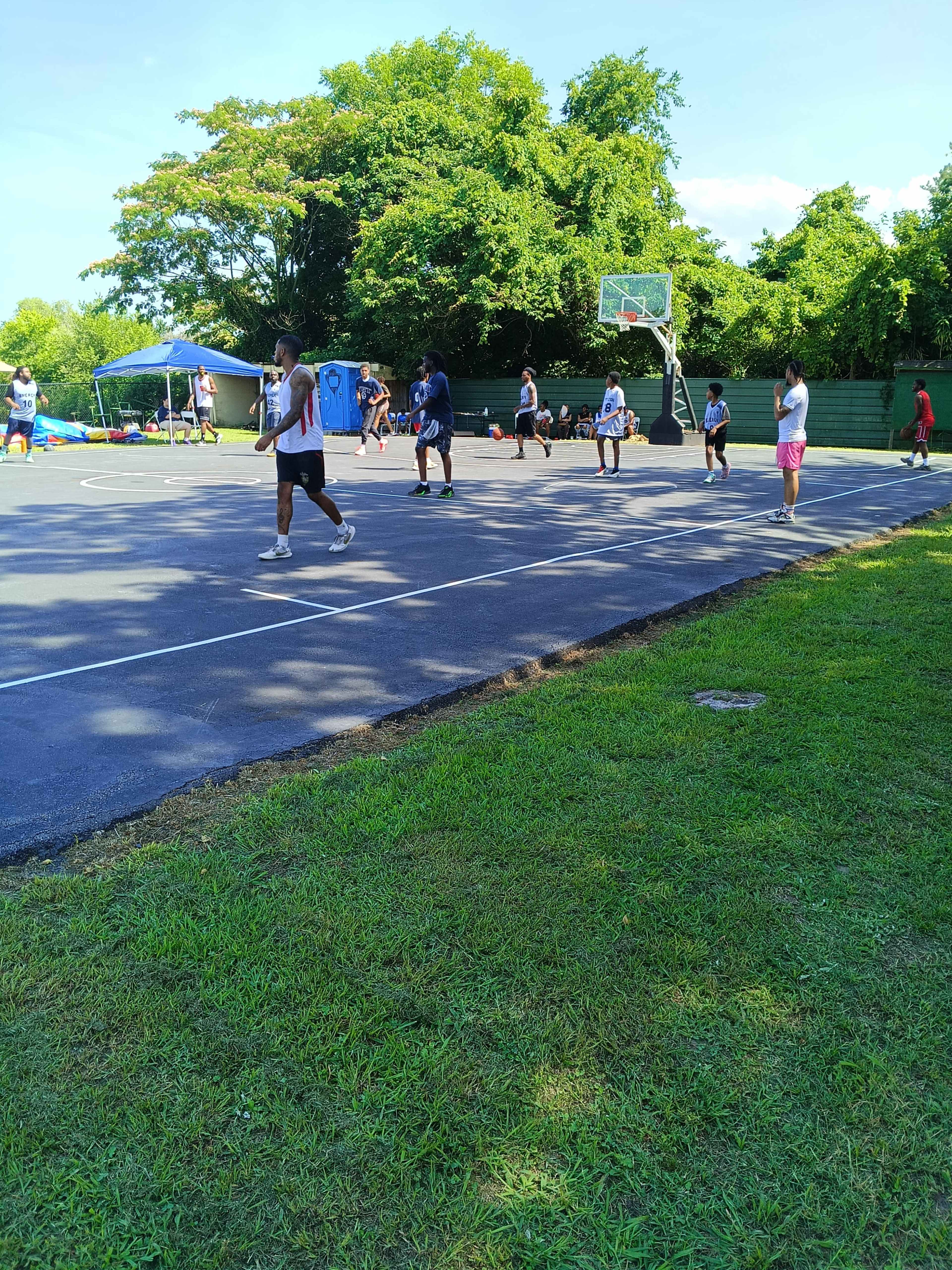 Basketball court Image in Downtown Hampton, Hampton, VA