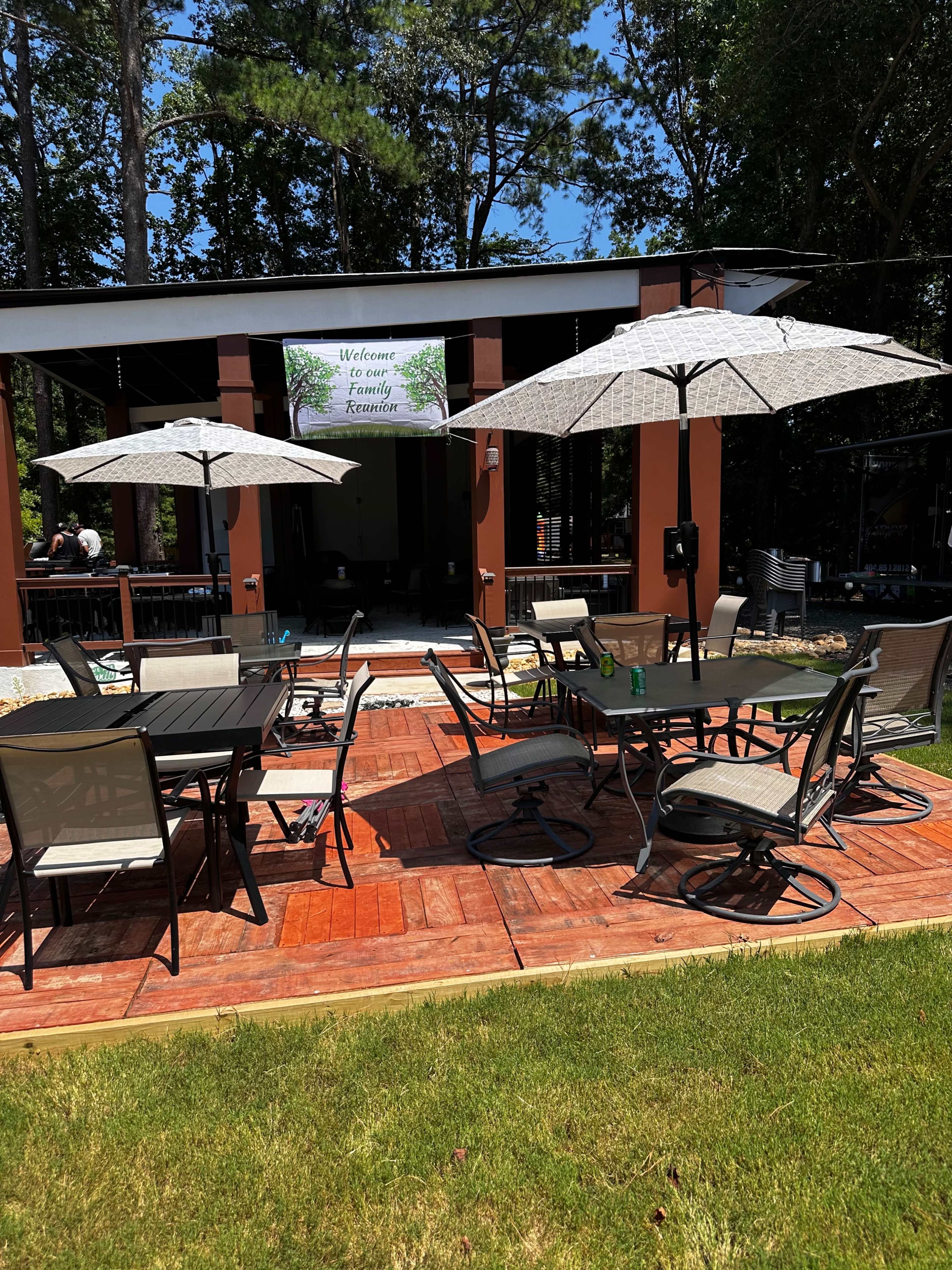 Beautiful Private Resort like Oasis with Pool & Outside Pavillion on over 5 acres Image in Cliftondale, Atlanta, GA