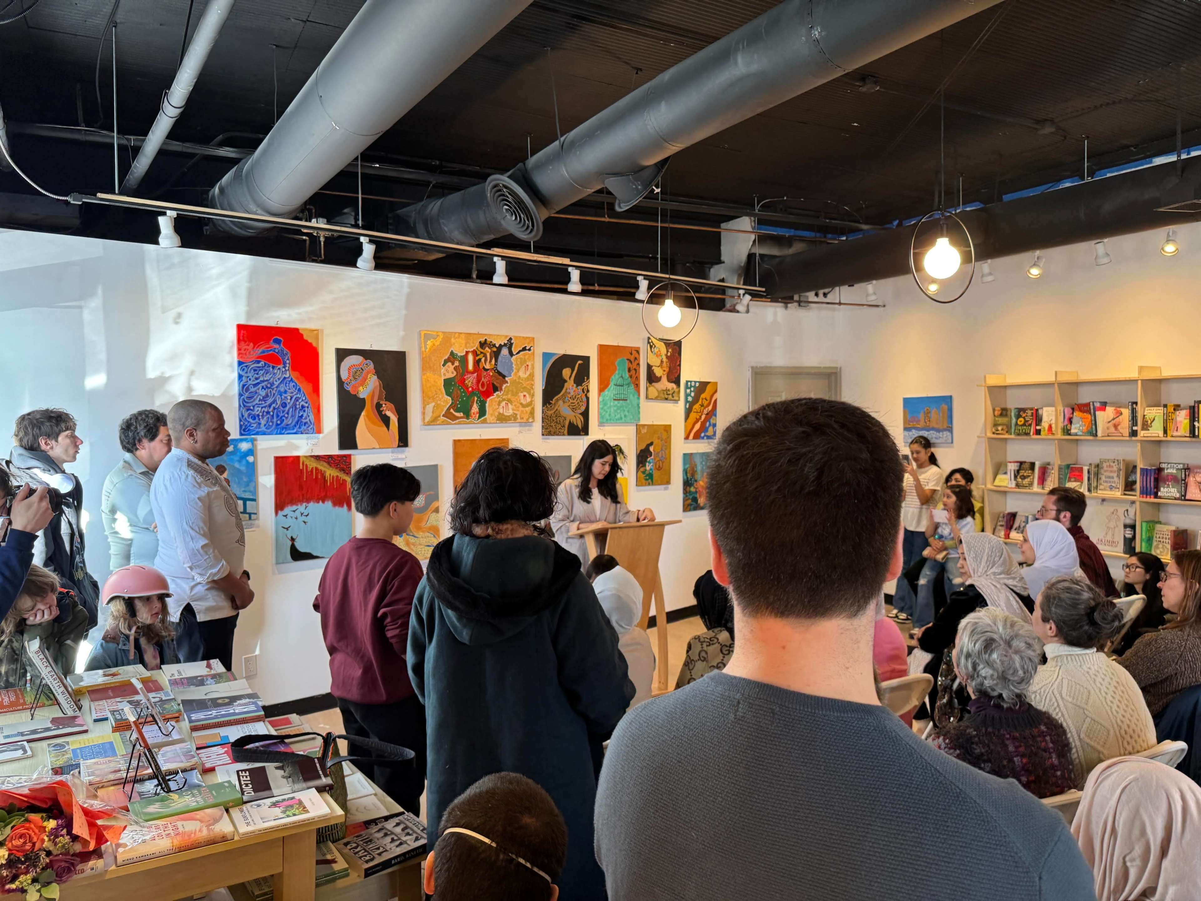 Modern, Open Layout Bookstore Image in Neighborhood of the Arts, Rochester, NY