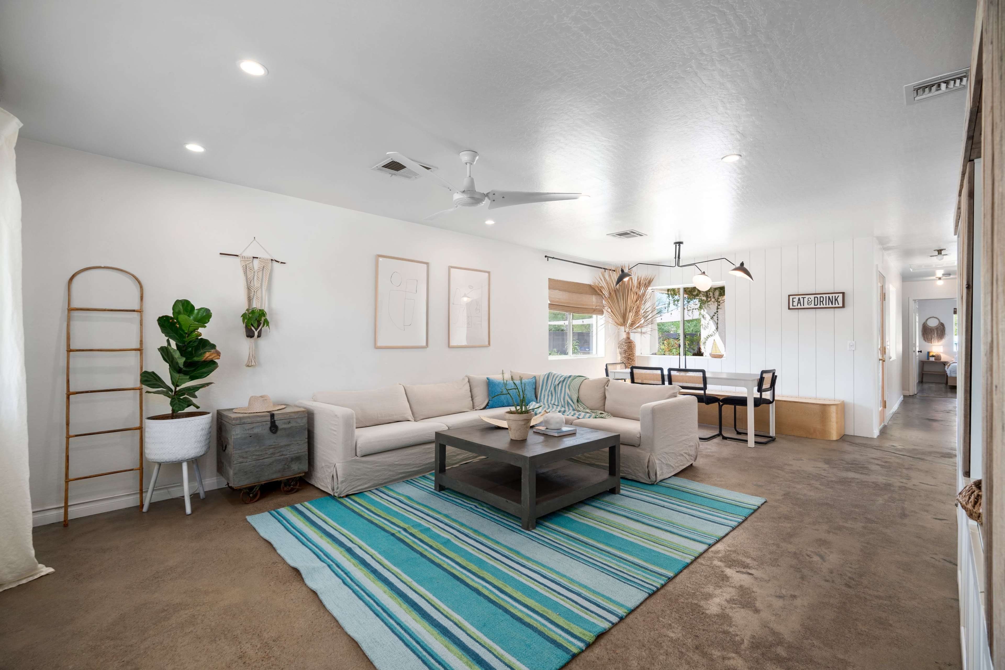 The Bodhi | Eclectic Bungalow | Fresh Design | Relaxed California Vibes Image in Encanto Village, Phoenix, AZ