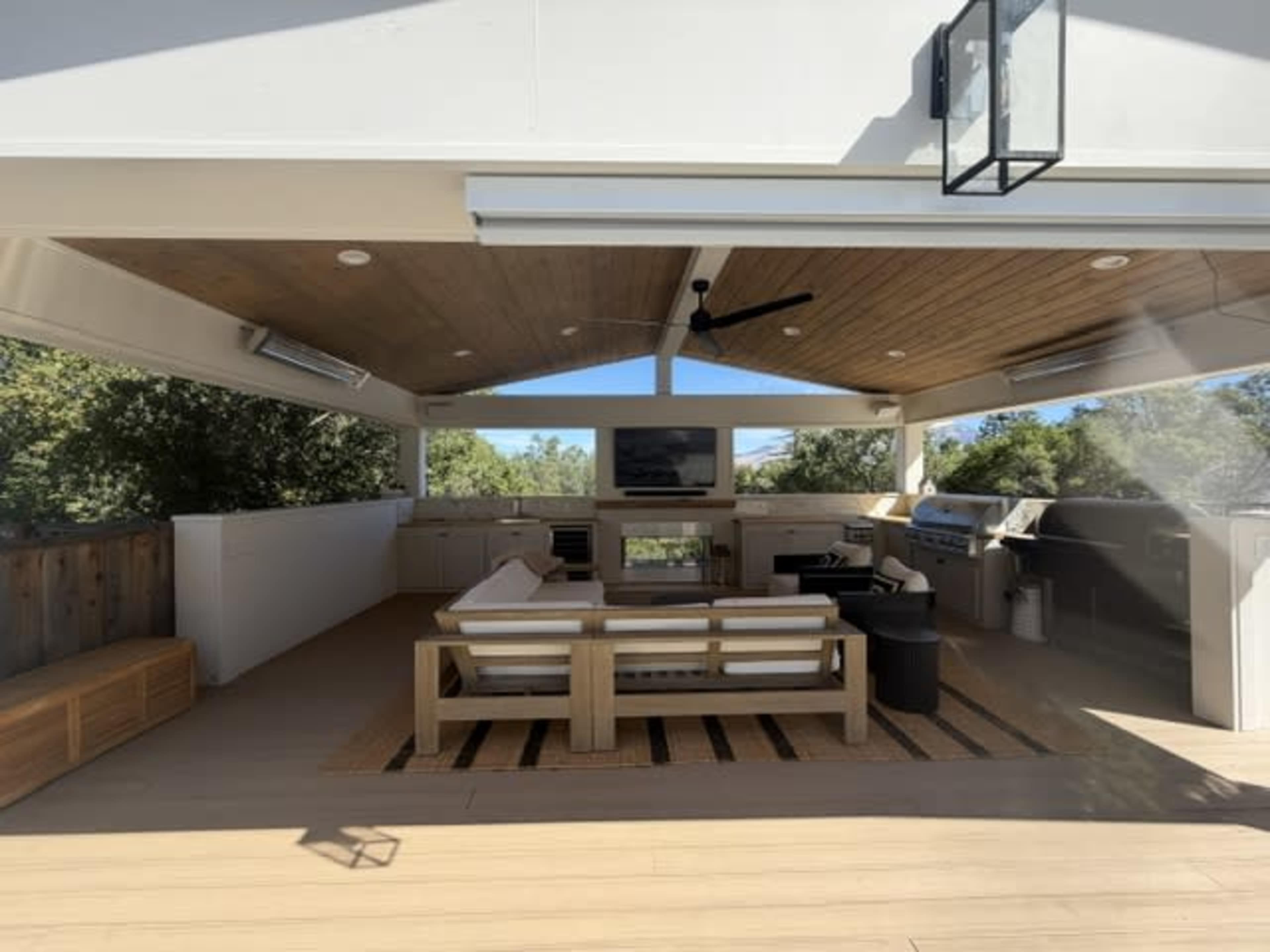 Modern Danville Backyard with Mount Diablo Views, Pool & Pavilion Image in Danville, Danville, CA