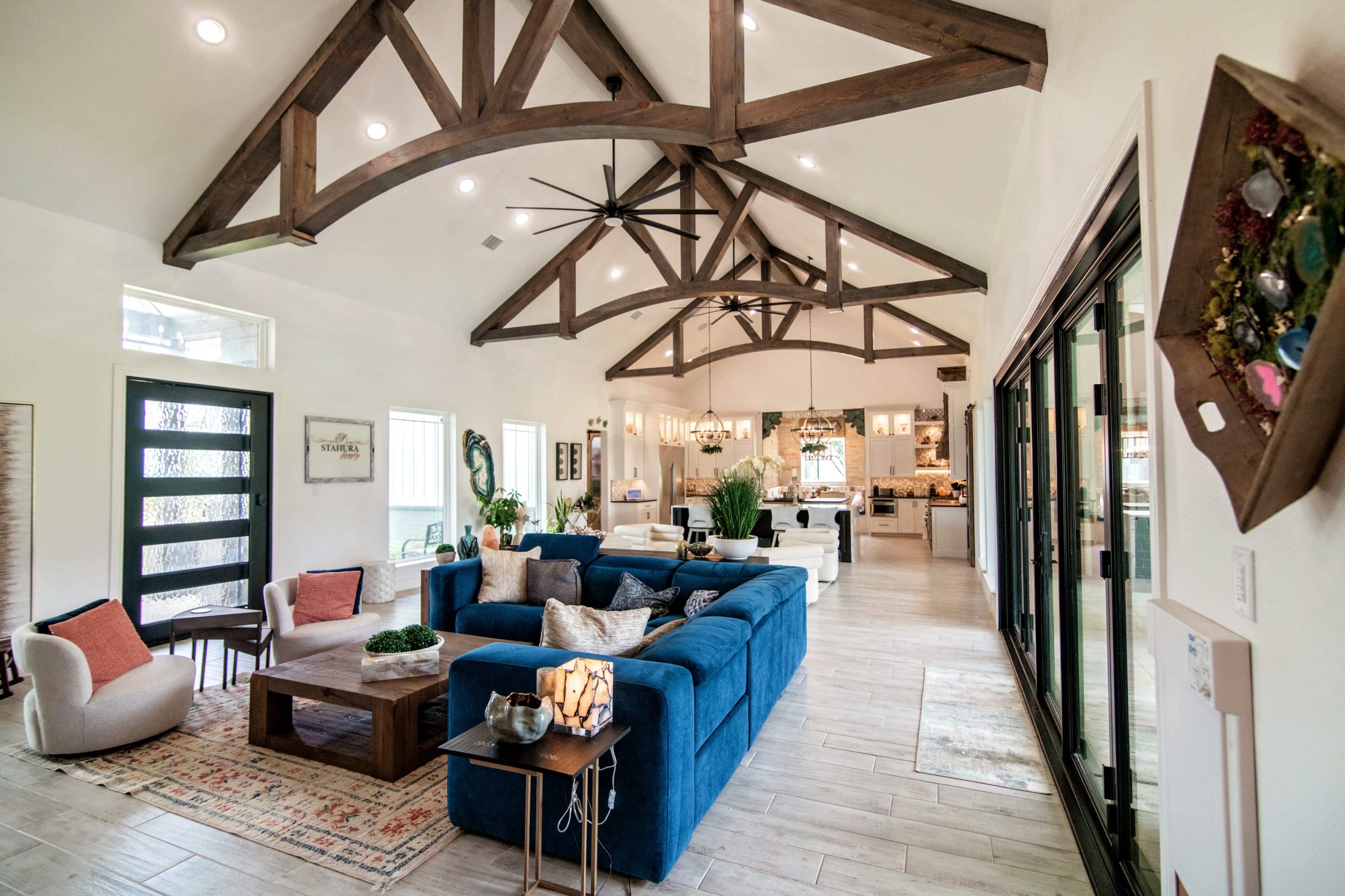 Open Concept Ranch Style House w/ Pool & Man Cave, Barn & Acreage Image in Rendon, Burleson, TX