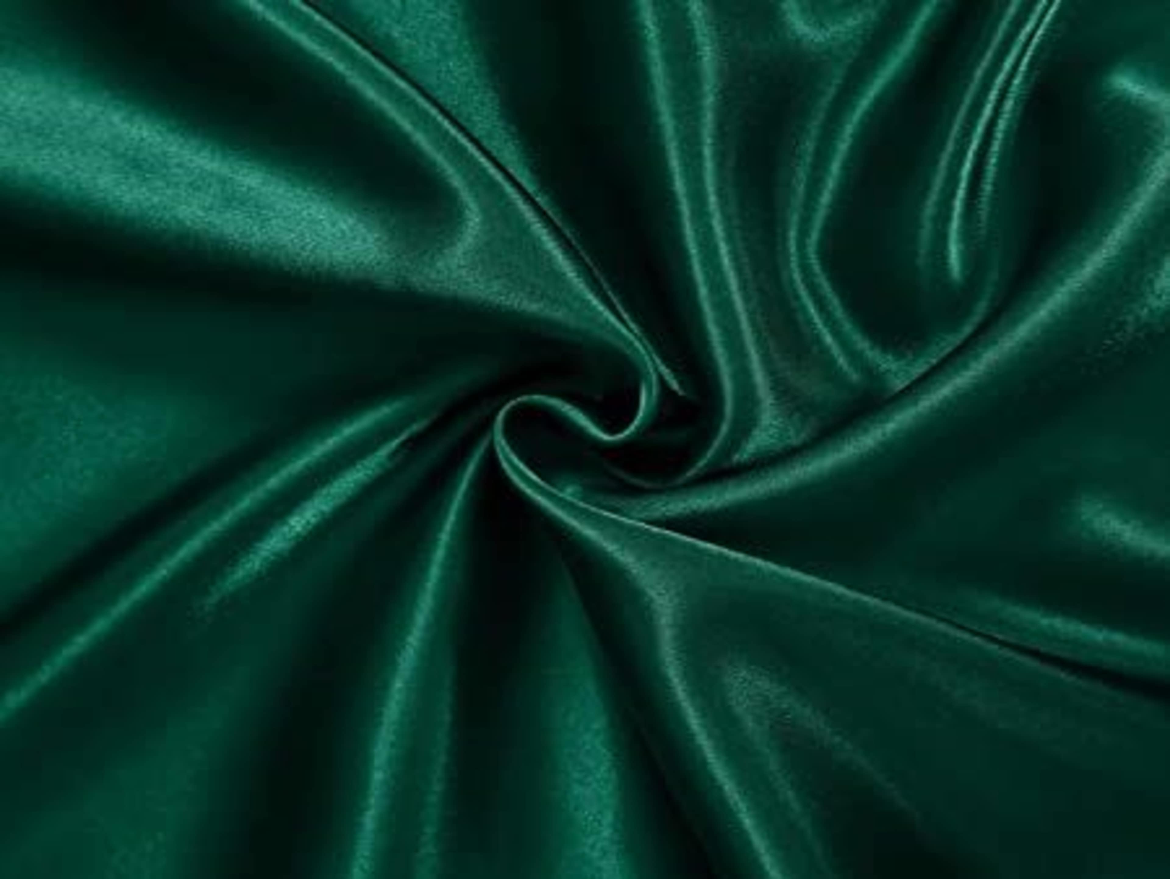 Bed Linen Rentals - Green Satin
