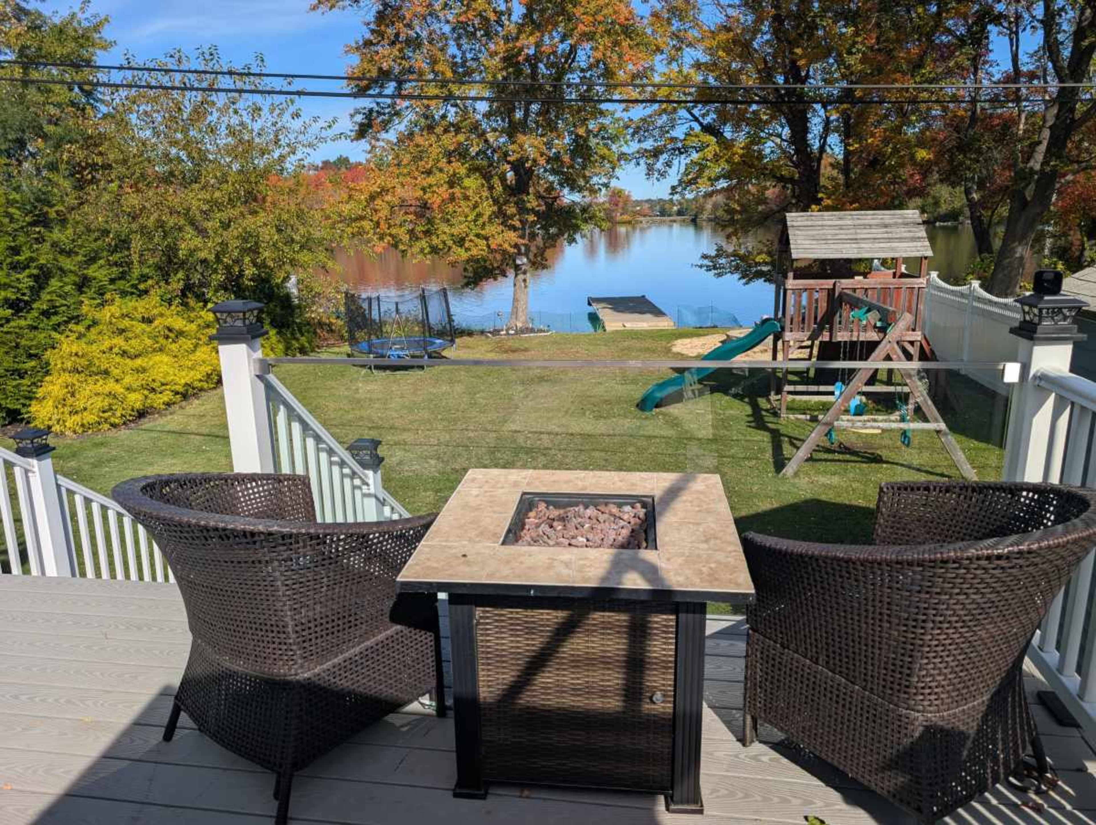 Lakefront Backyard Retreat Image in Forest Grove, Worcester, MA