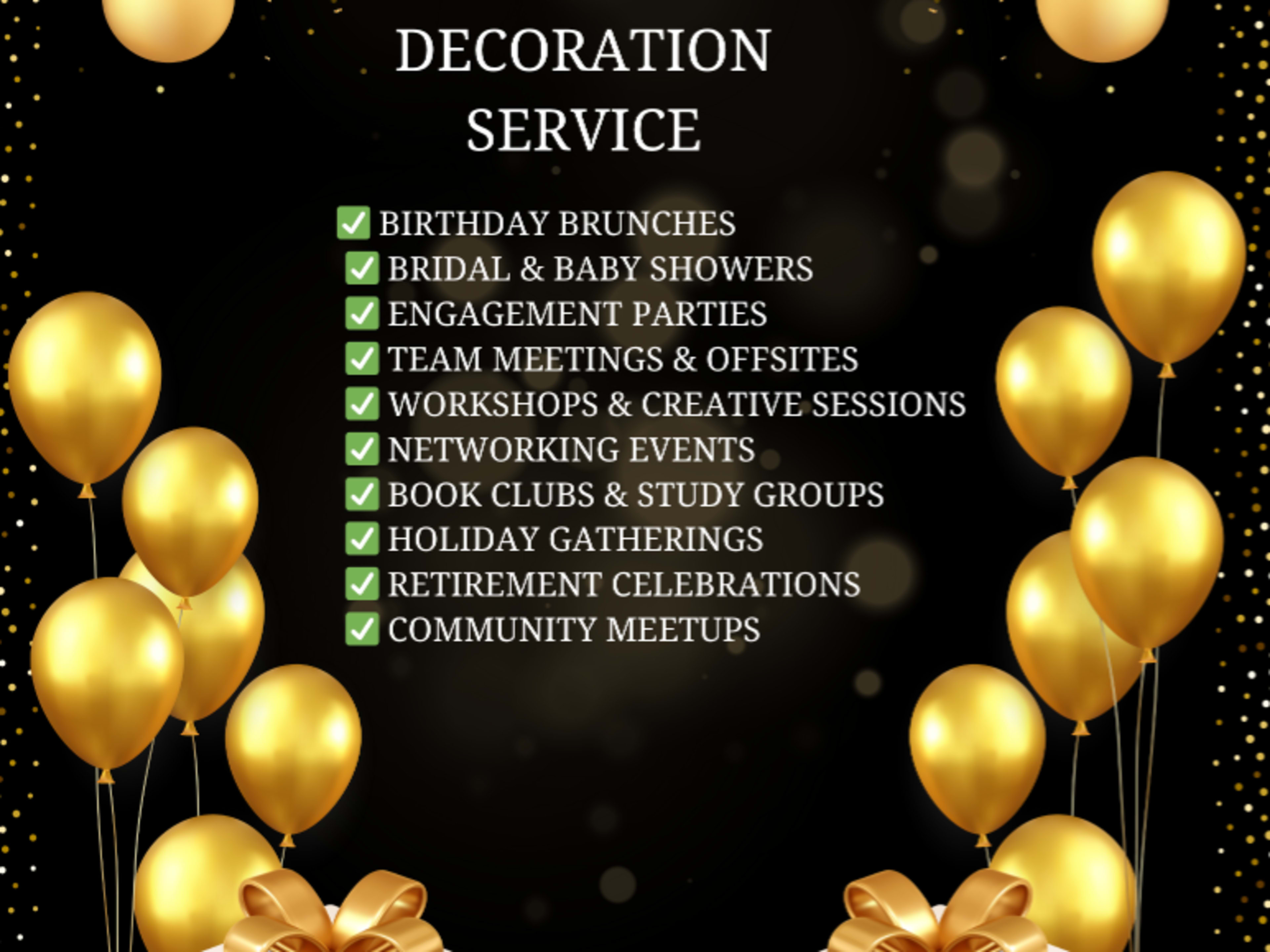 Decoration Service