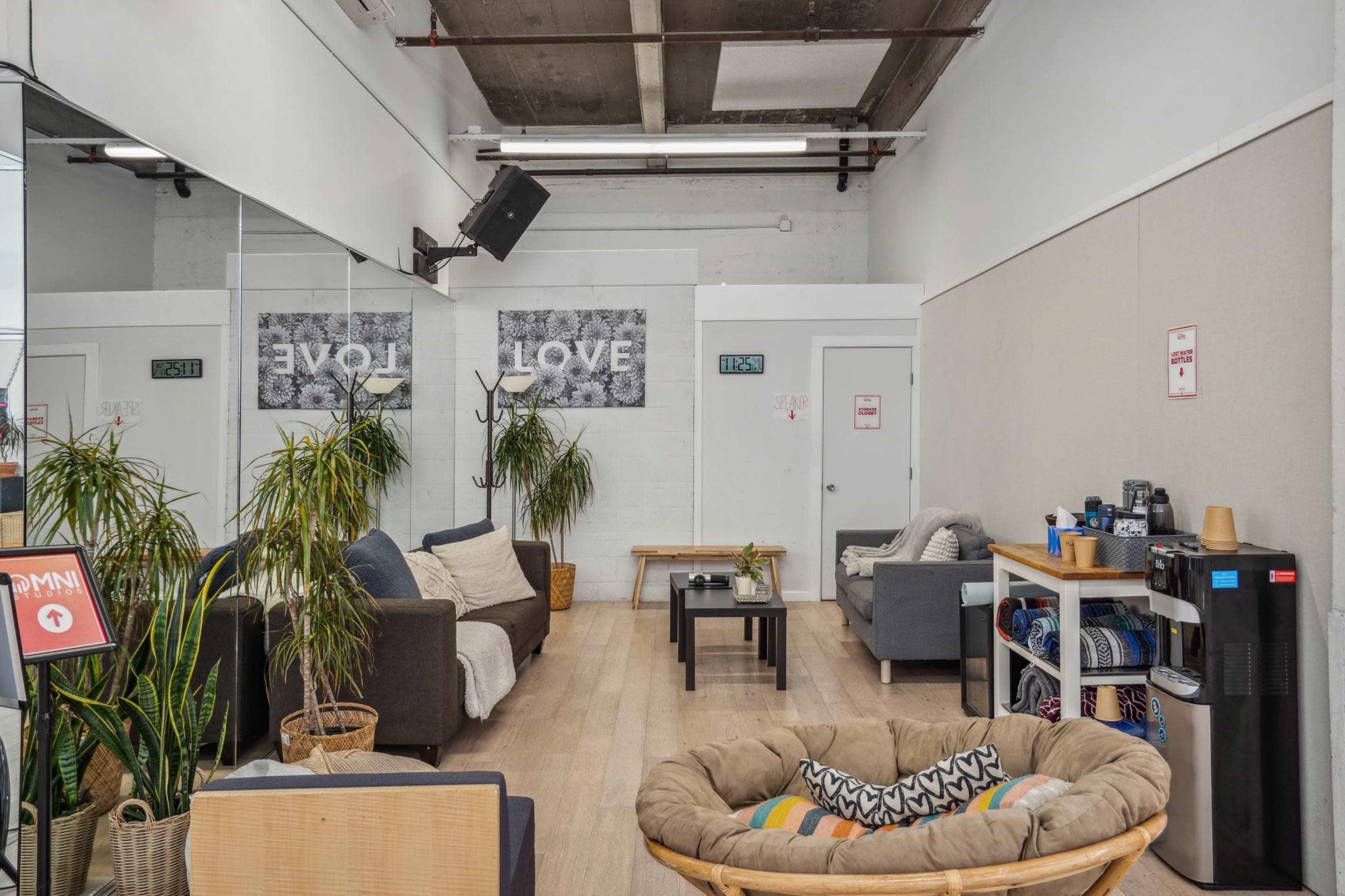 Dynamic dance studio with wall mirrors, sound system, and more! Image in Jingletown, Oakland, CA