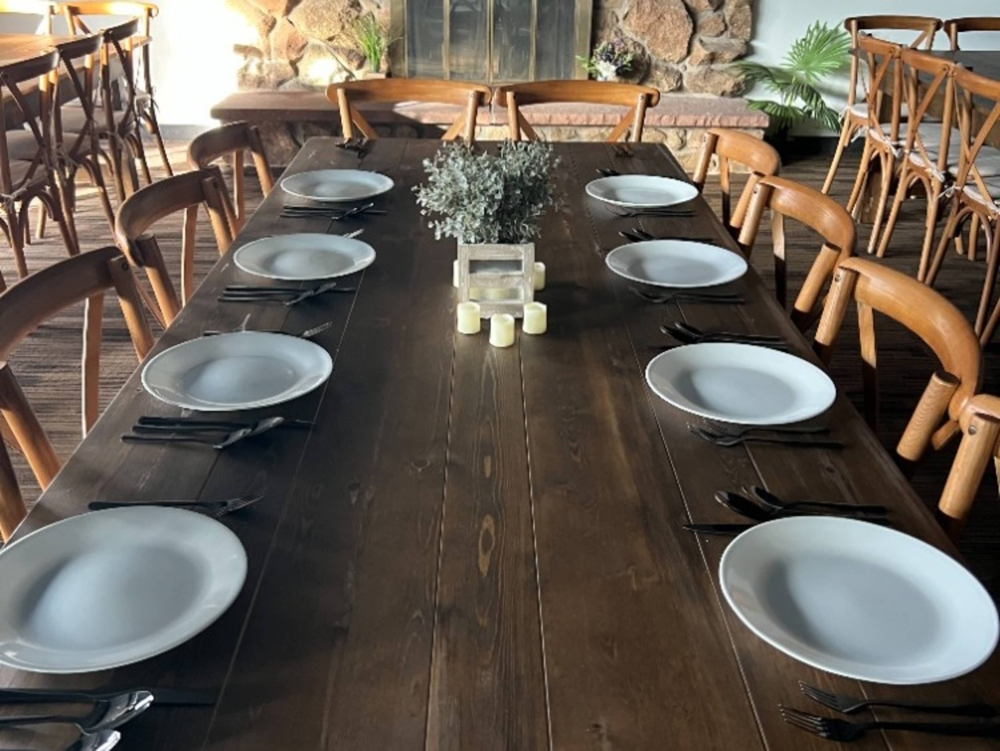 Plates, Utensils, Glasses