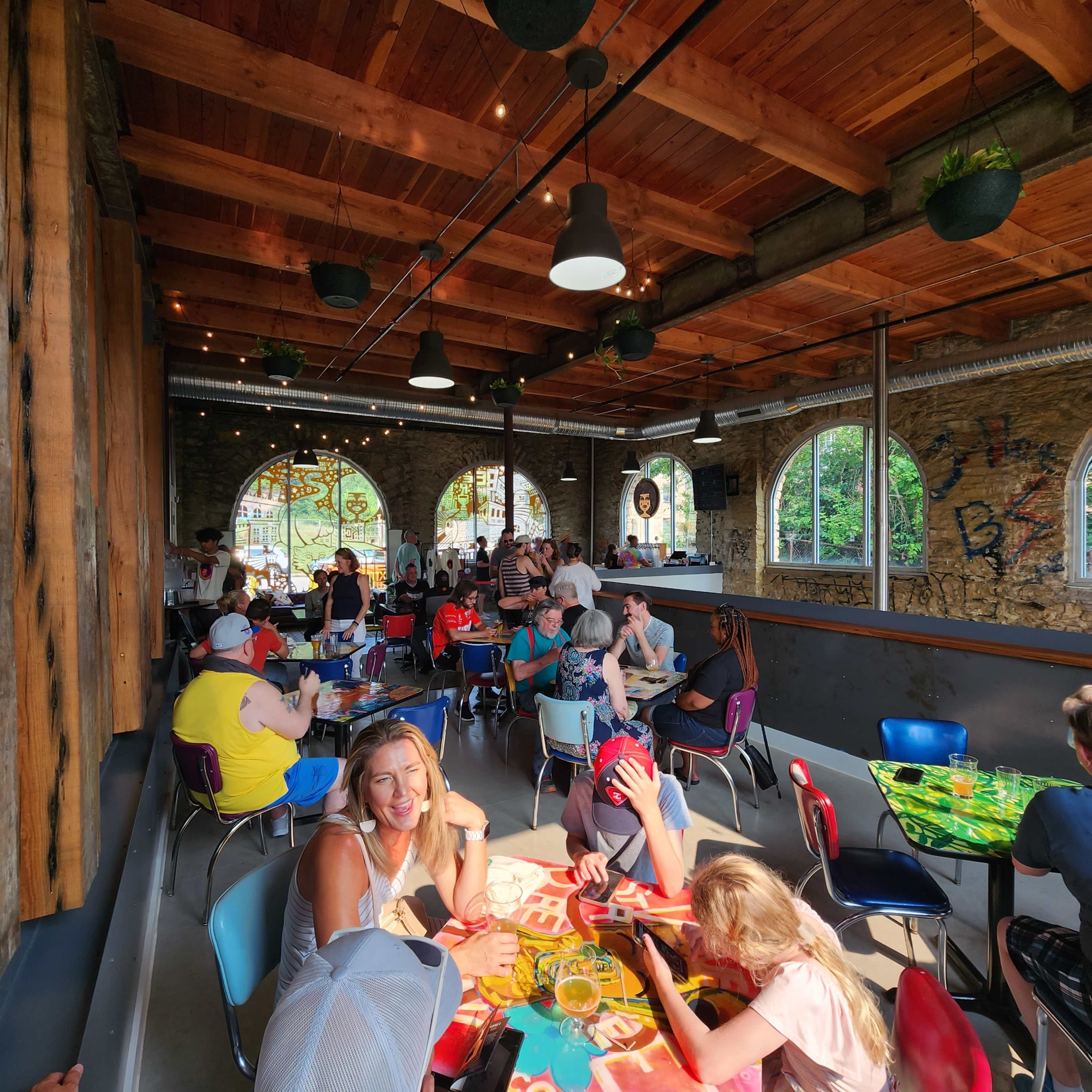 Art-Filled Two-Level Brewery w/ Jazz Vibes — Perfect for Shoots, Meetings & Events Image in Downtown Kansas City, Kansas City, MO