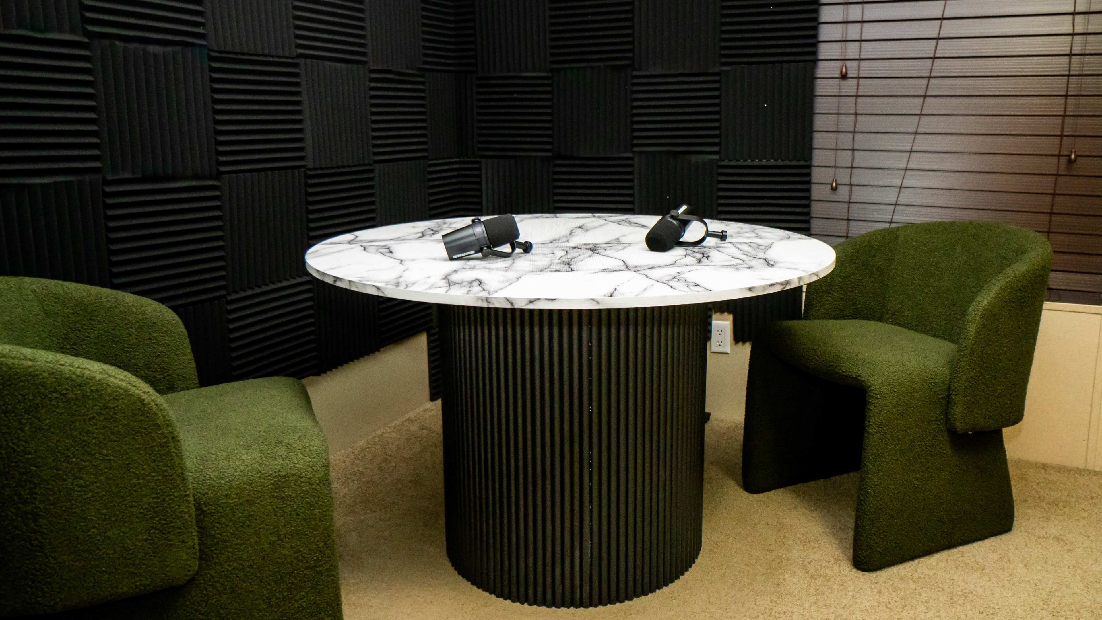 Professional Podcast Studio with Equipment & Soundproofing Image in Rendon, Mansfield, TX