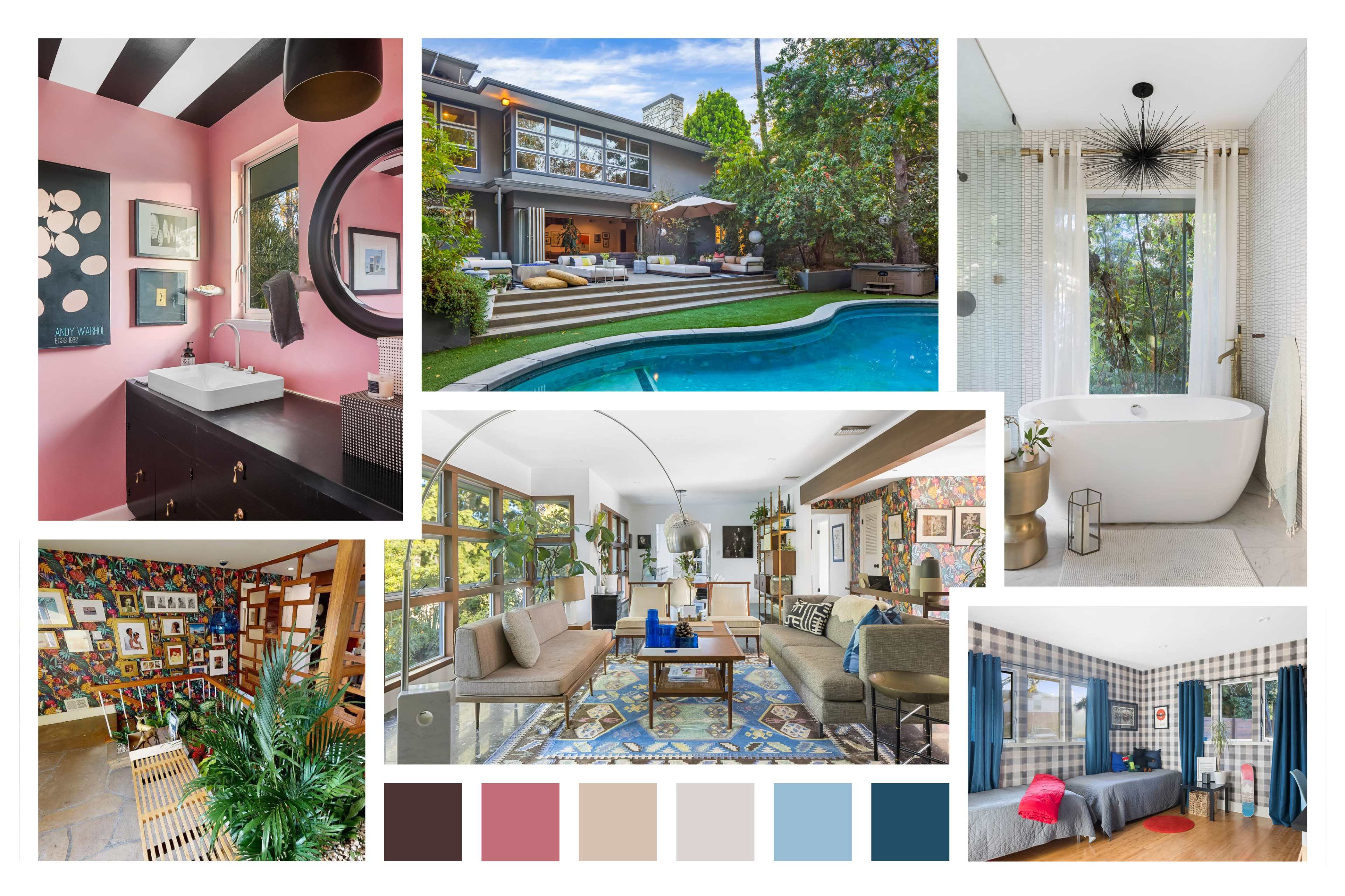 RETRO CHIC MID-CENTURY MODERN  HOME Image in South Los Angeles, View Park, CA