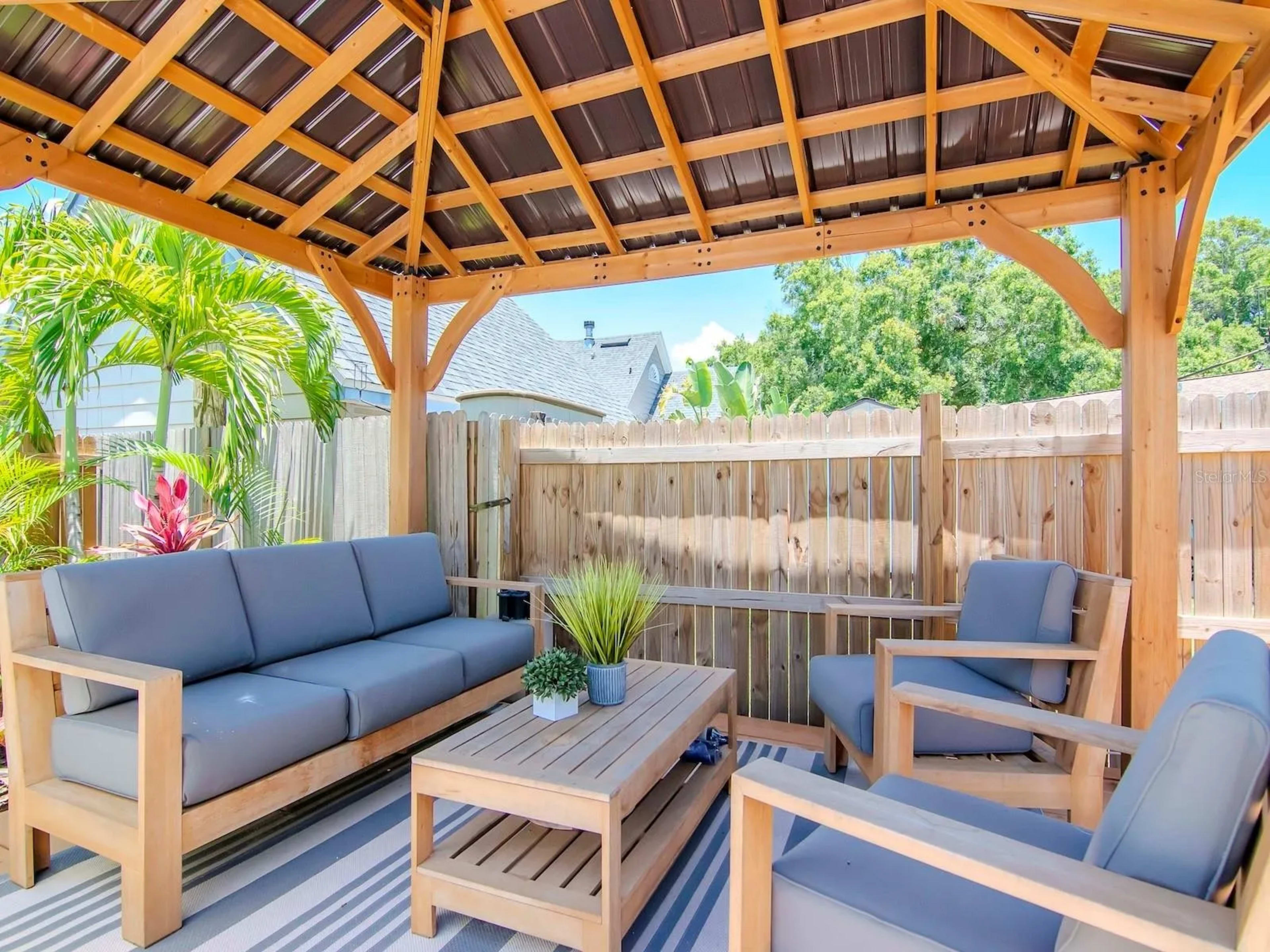 Backyard Pool Oasis with Extra Yard Image in St. Petersburg, St Petersburg, FL