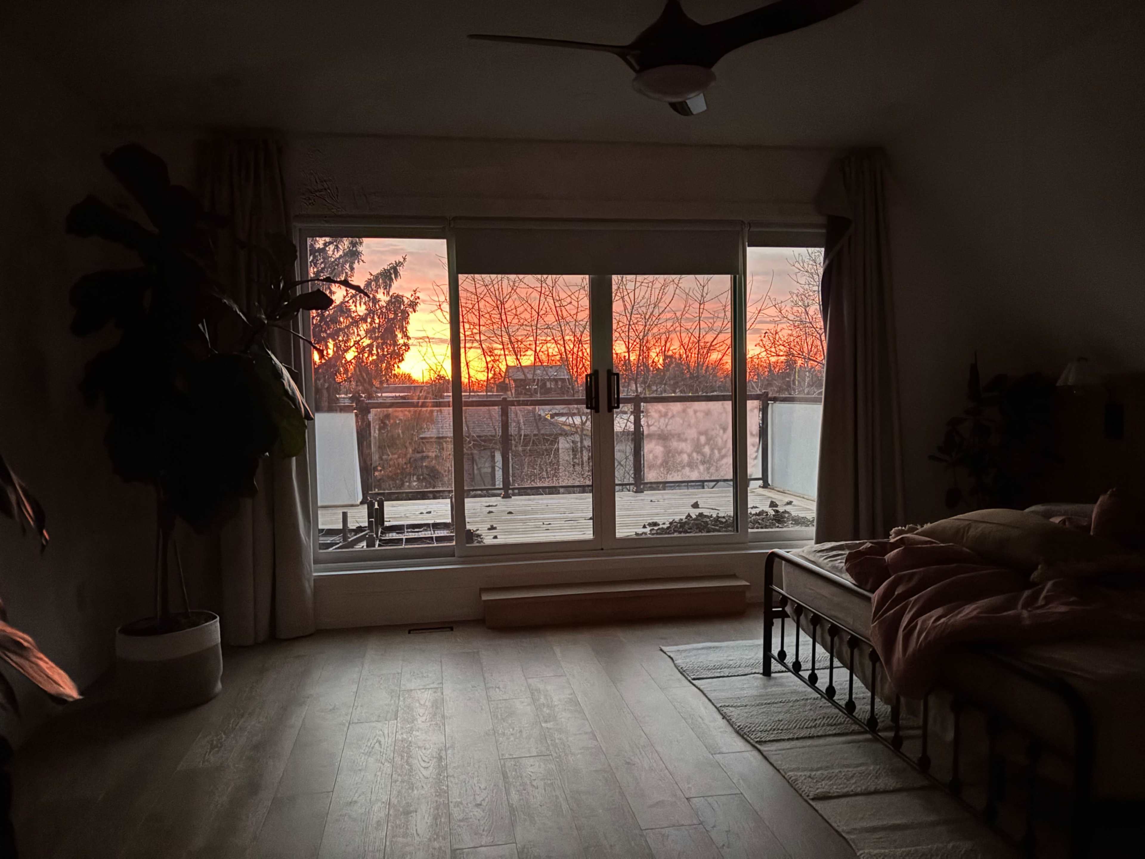 Modern Organic bedroom with rooftop deck Image in Port Credit, Mississauga, ON