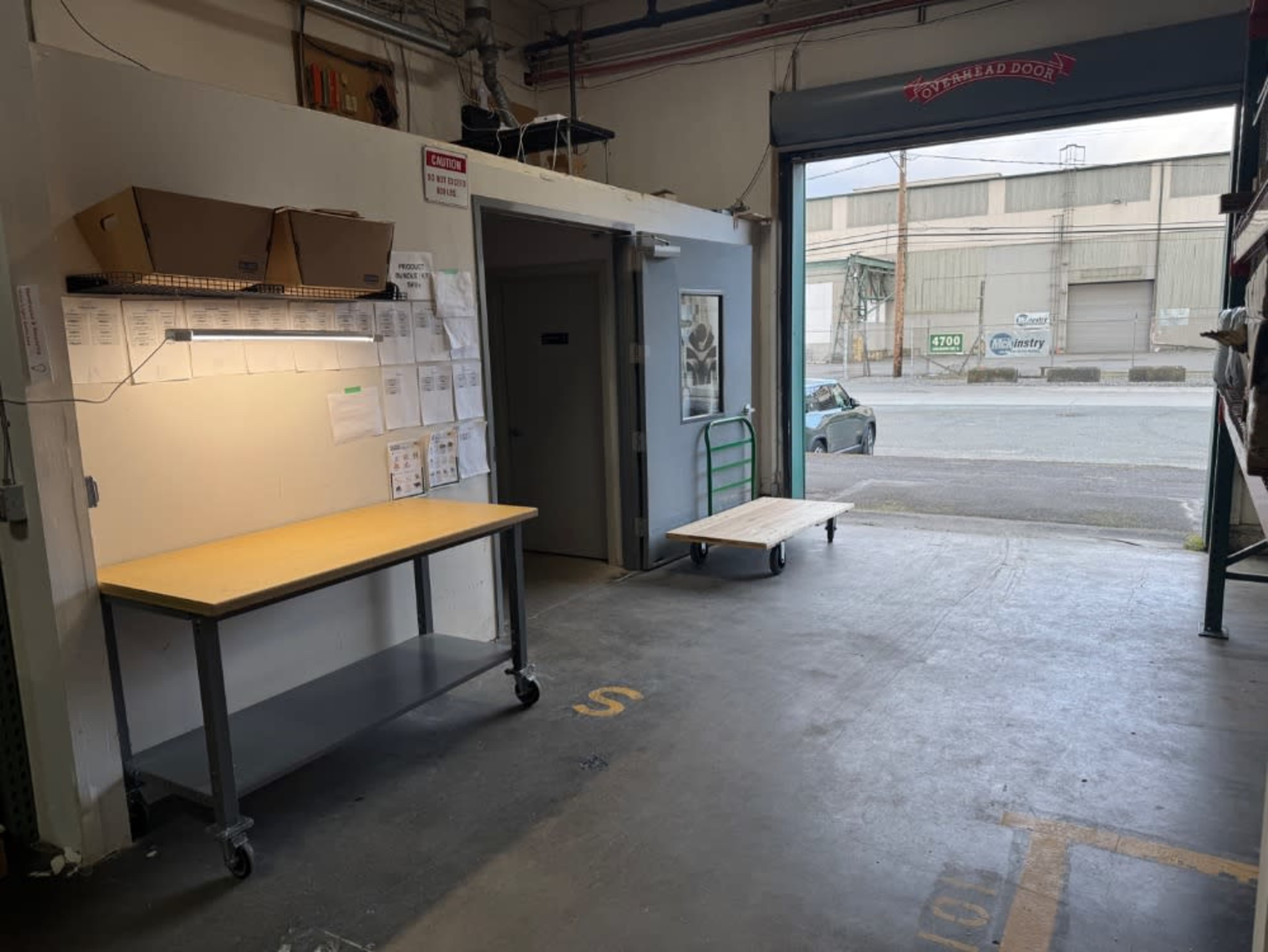 Separate Room for Event Staff/Prep/Storage