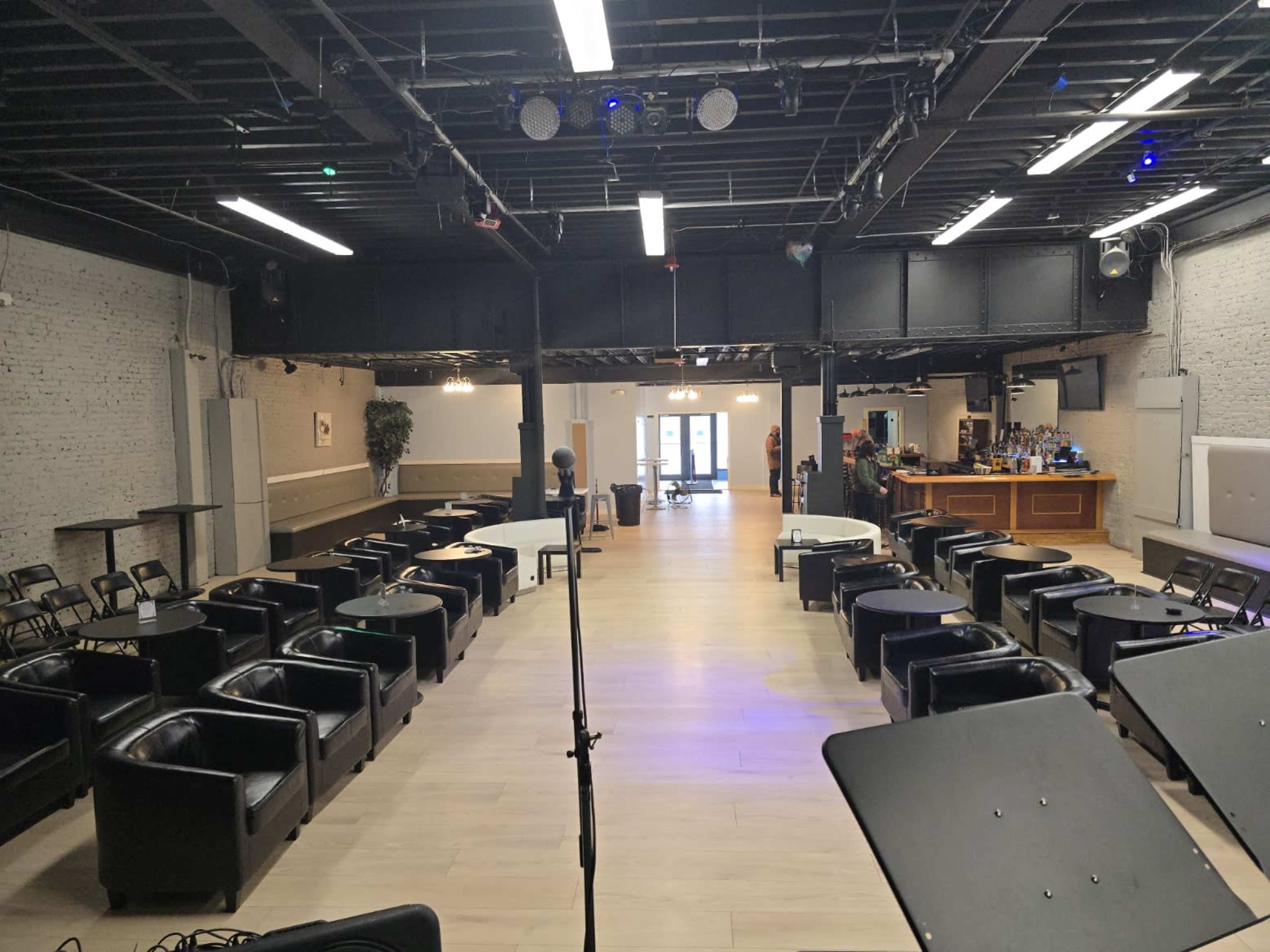 Downtown Performance Center with a large stage and large dance floor area Image in Downtown, Lowell, MA