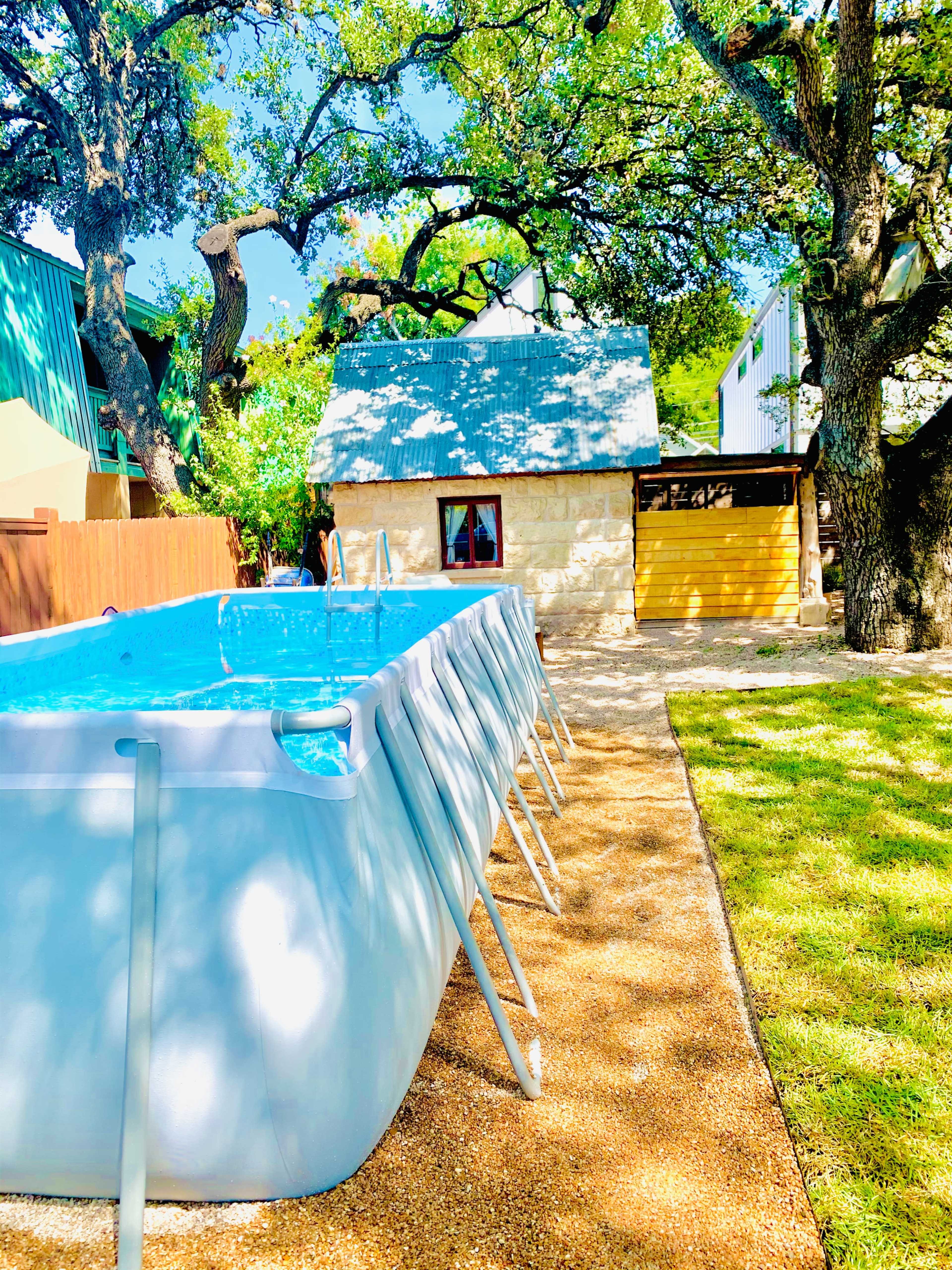 Historic Stone House + Cabin + Big Lawn - 2 blocks from SoCo Image in Bouldin Creek, Austin, TX
