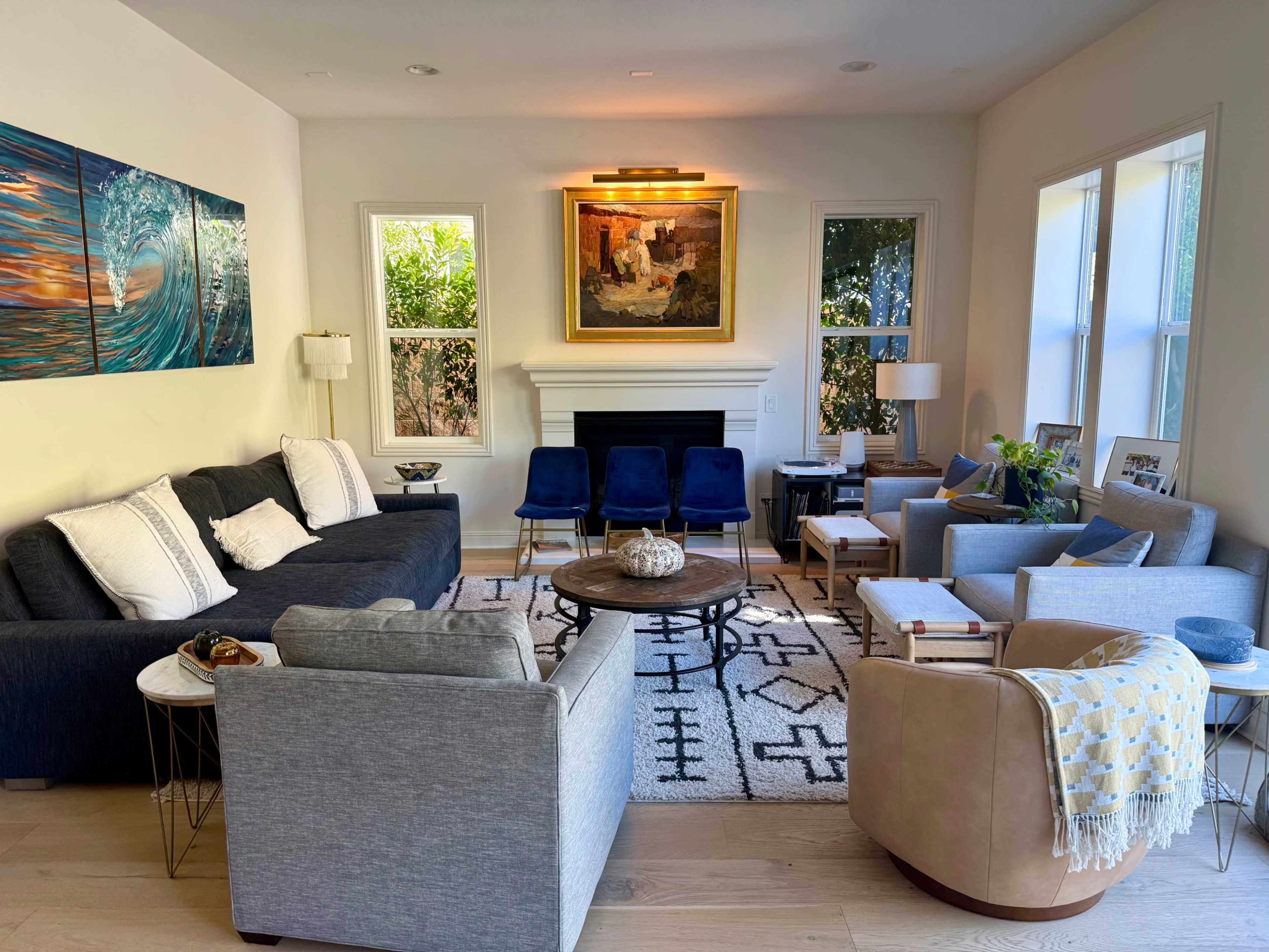 Beach Town Modern Home with Designer Backyard Image in Carlsbad, Carlsbad, CA