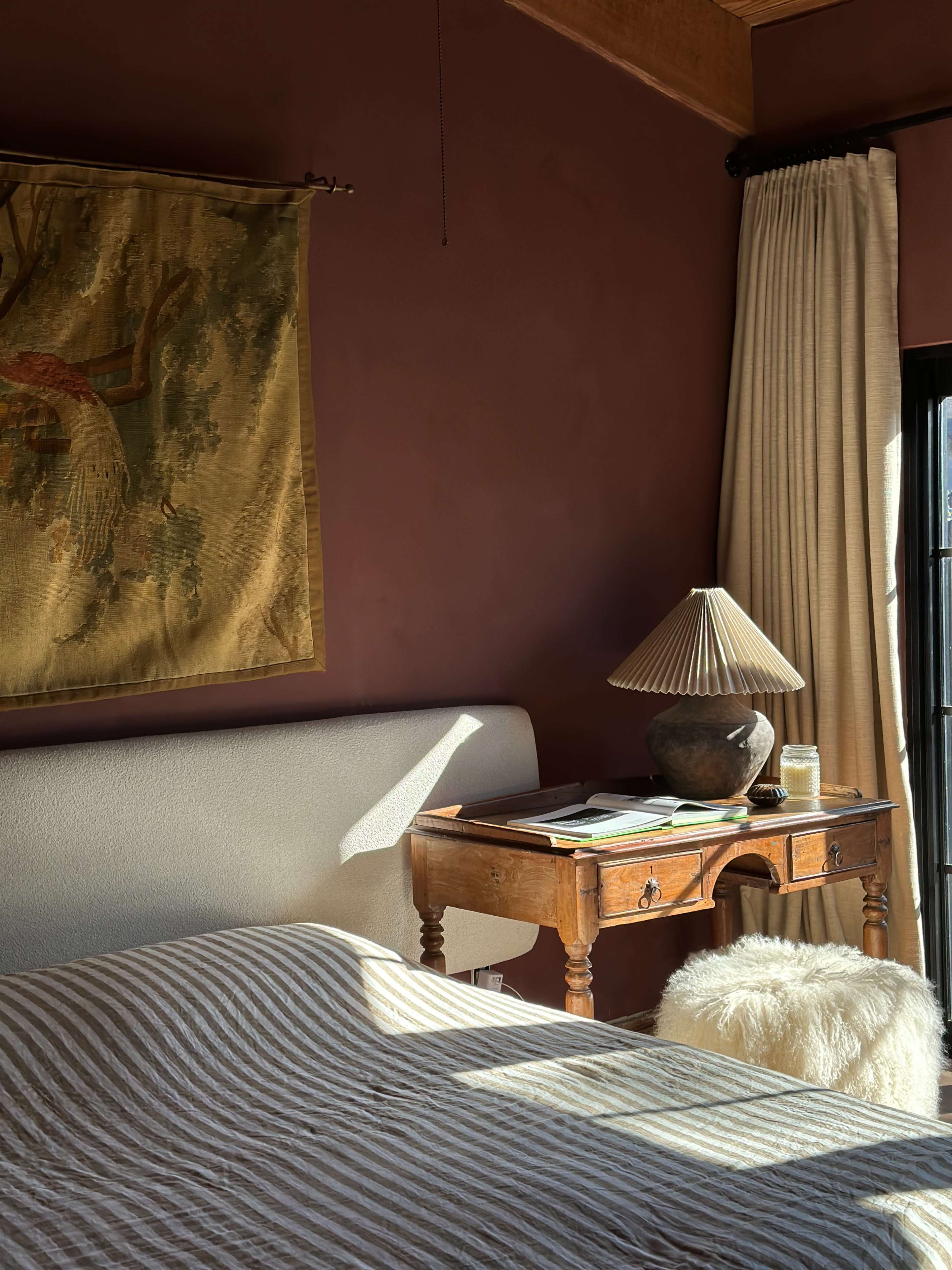 Urban Home Offering Vaulted Wood Ceilings With a Unique Kitchen and Design Image in West End, Miami, FL