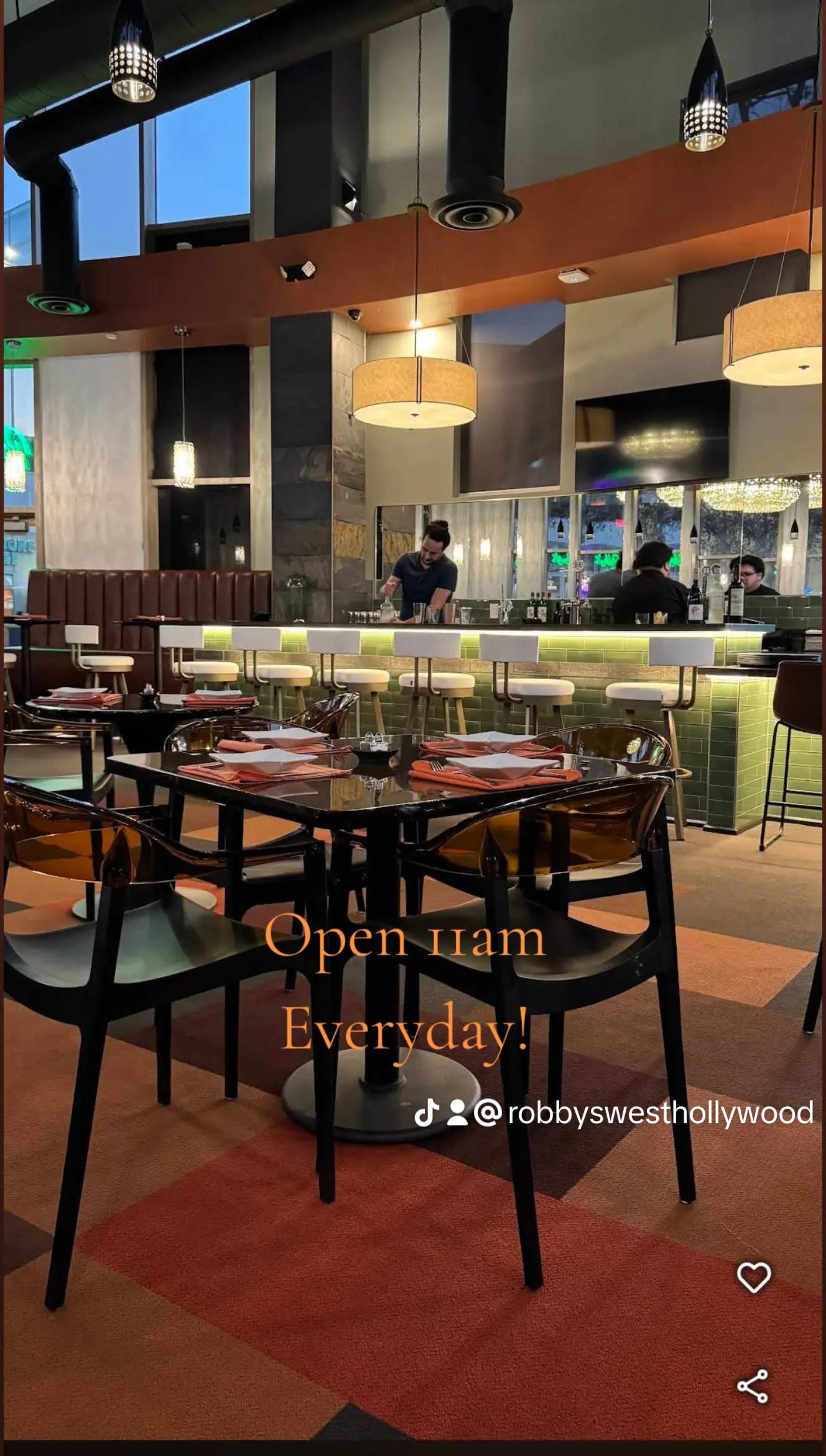 West Hollywood, Casually chic, beautiful, a must see restaurant Image in Central LA, West Hollywood, CA