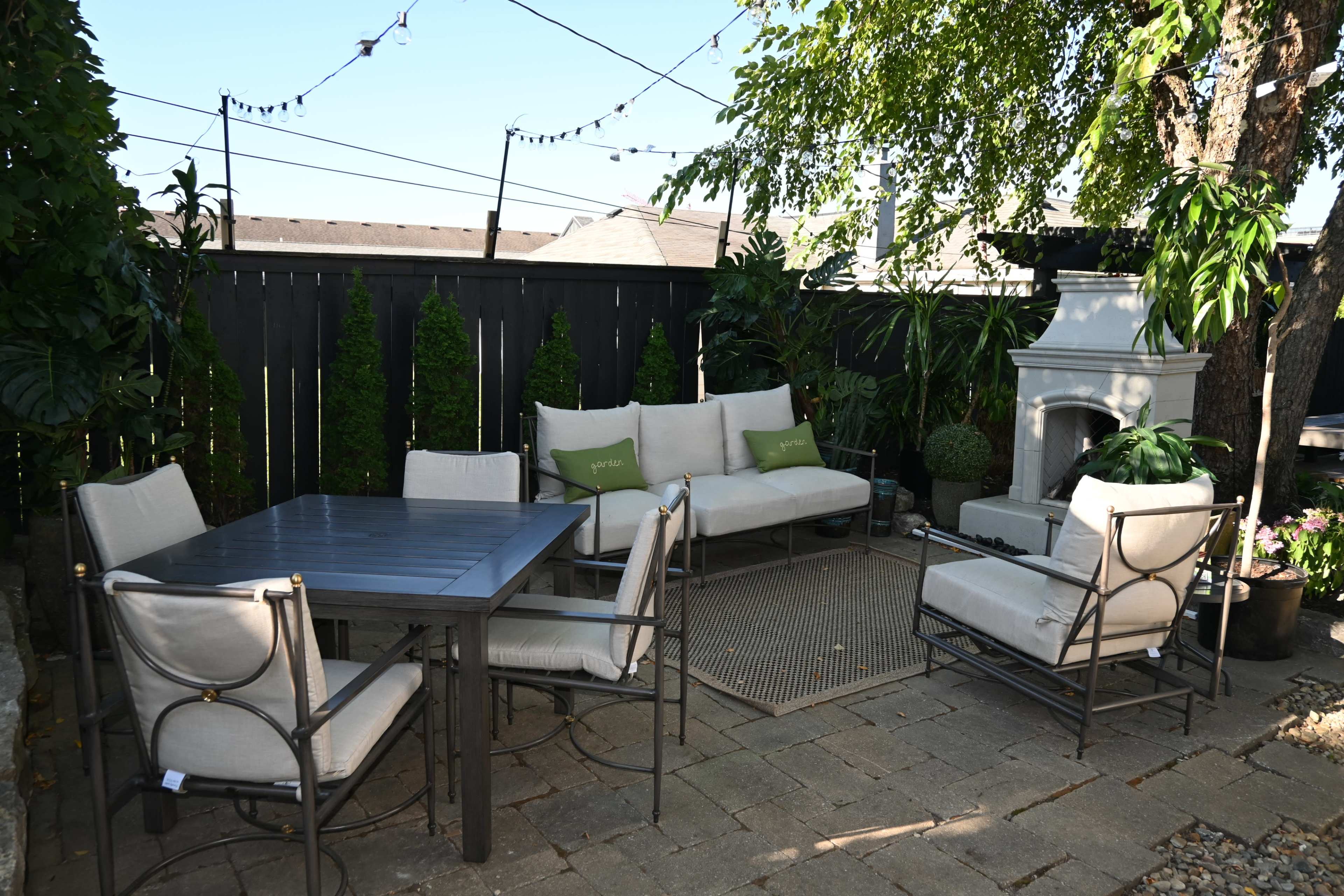 Carmel Garden Patio Image in Carmel Arts & Design District, Carmel, IN