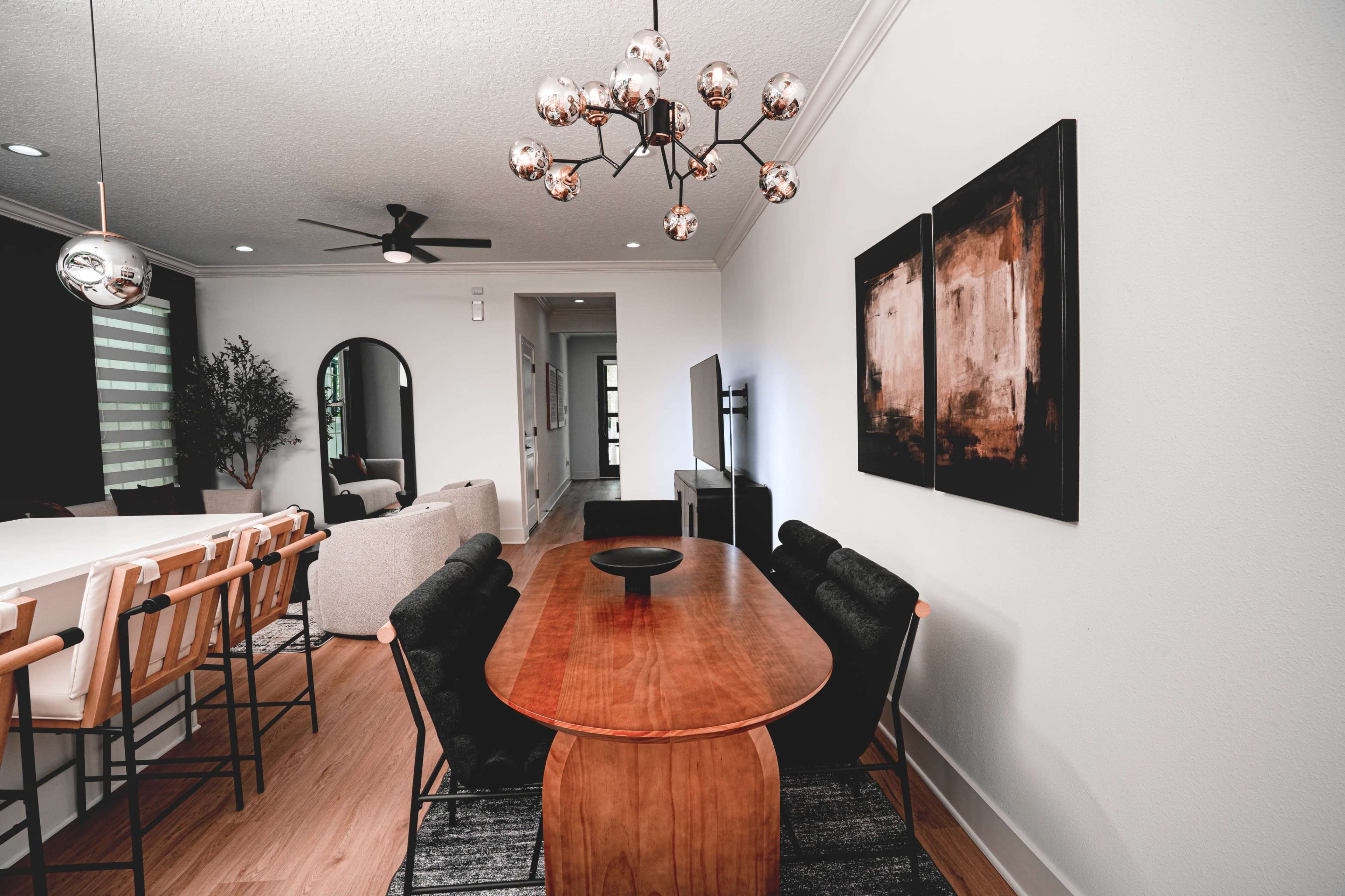 Downtown Ybor/Gasworx Townhome/3BR & 3 BA w/ Rooftop w/ City Views/Firepit/A&V/Equipped Kitchen Image in Palmetto Beach, Tampa, FL