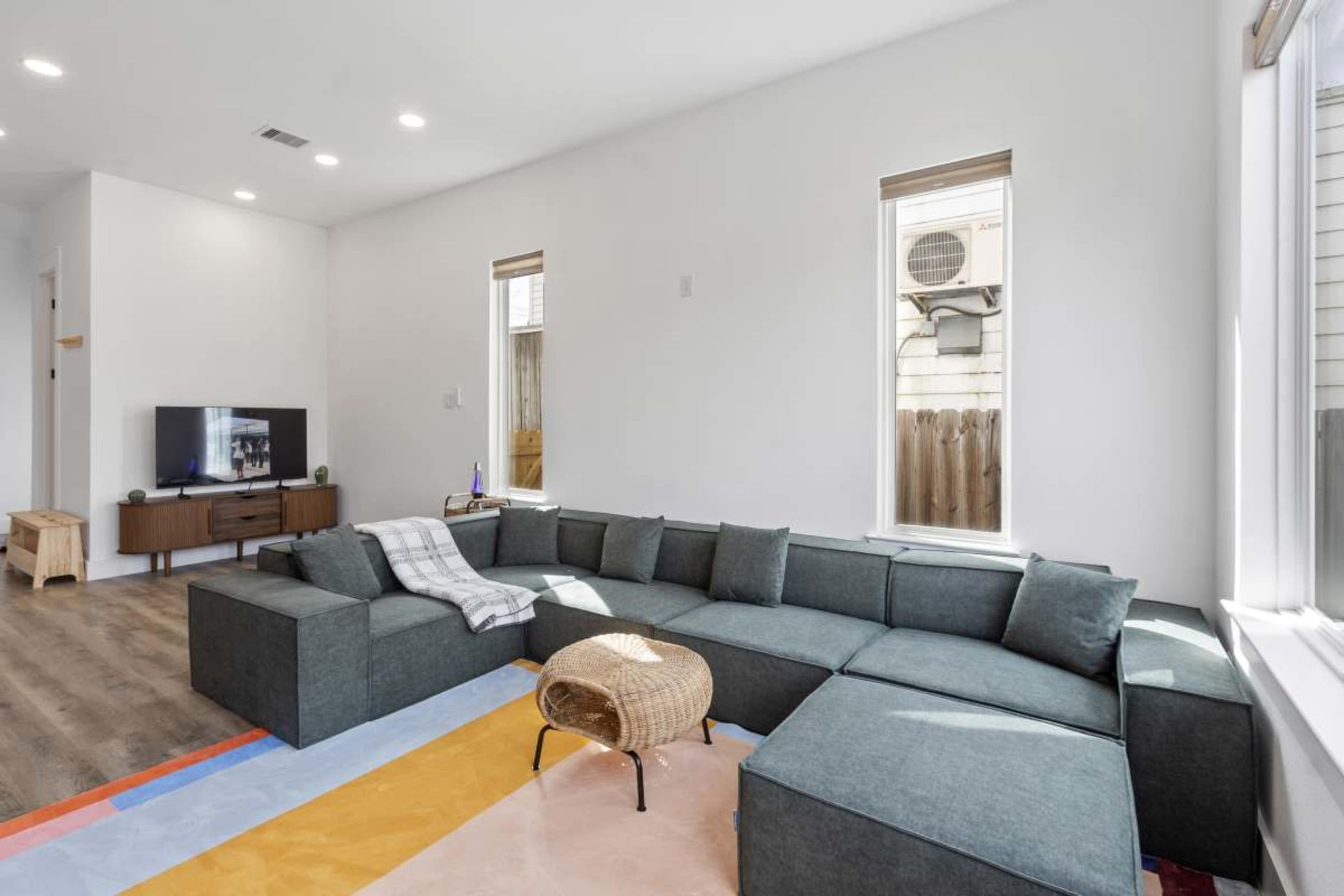 Spacious Home in Houston with Backyard and Loft Image in Northside, Houston, TX