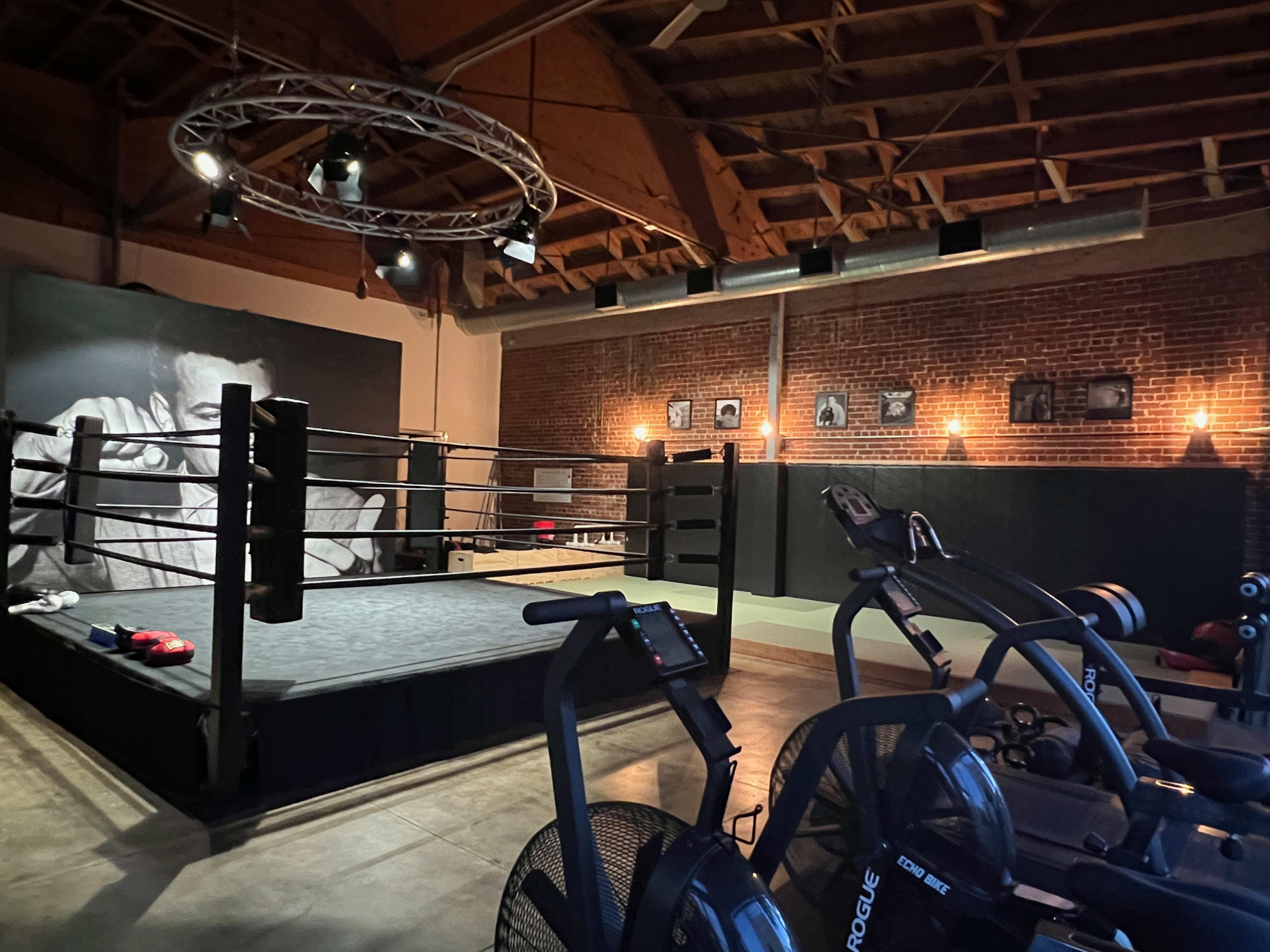 Industrial Boxing Gym 3D Gym Wallpaper Boxing, Taekwondo, Yoga