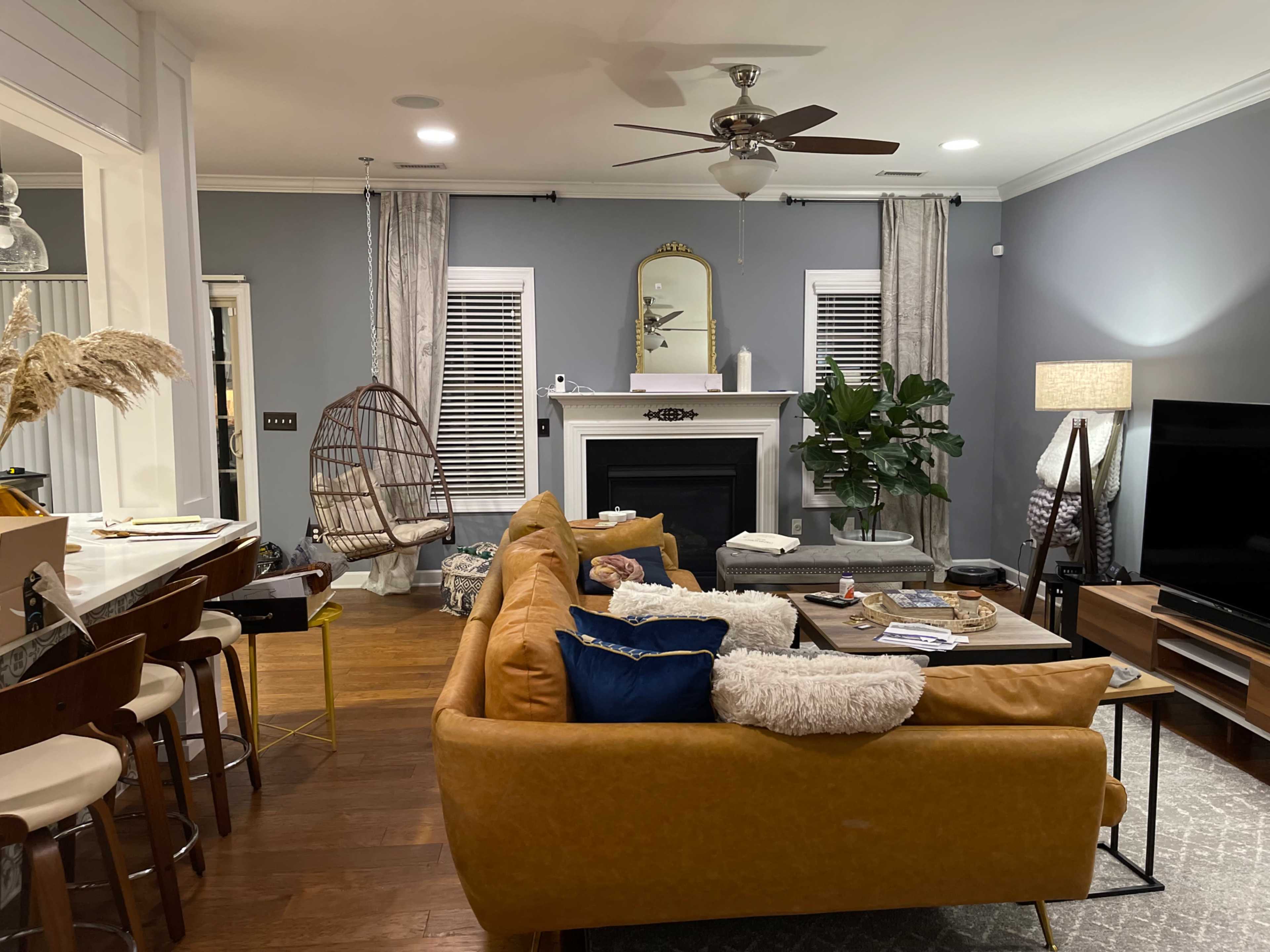 Cozy, Contemporary, Craftsman with filming Kitchen. Image in Princeton Manor, Knightdale, NC