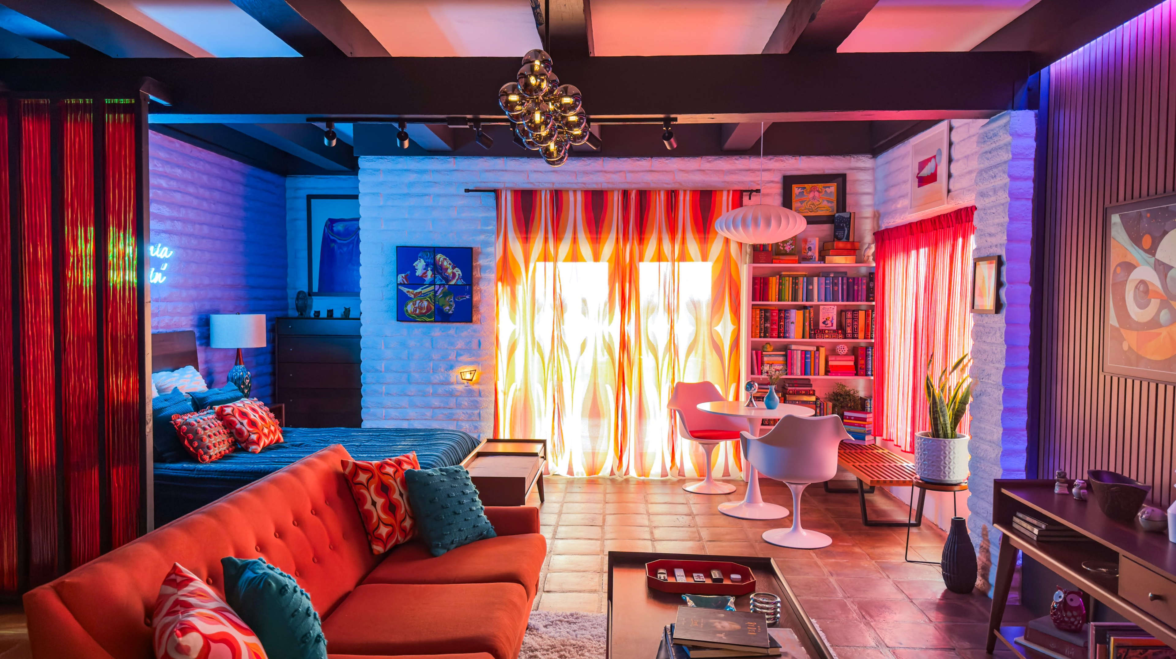 60s/70s Mid-Century Modern Groovy Psychedelic Studio Image in Hidden Meadows, Escondido, CA