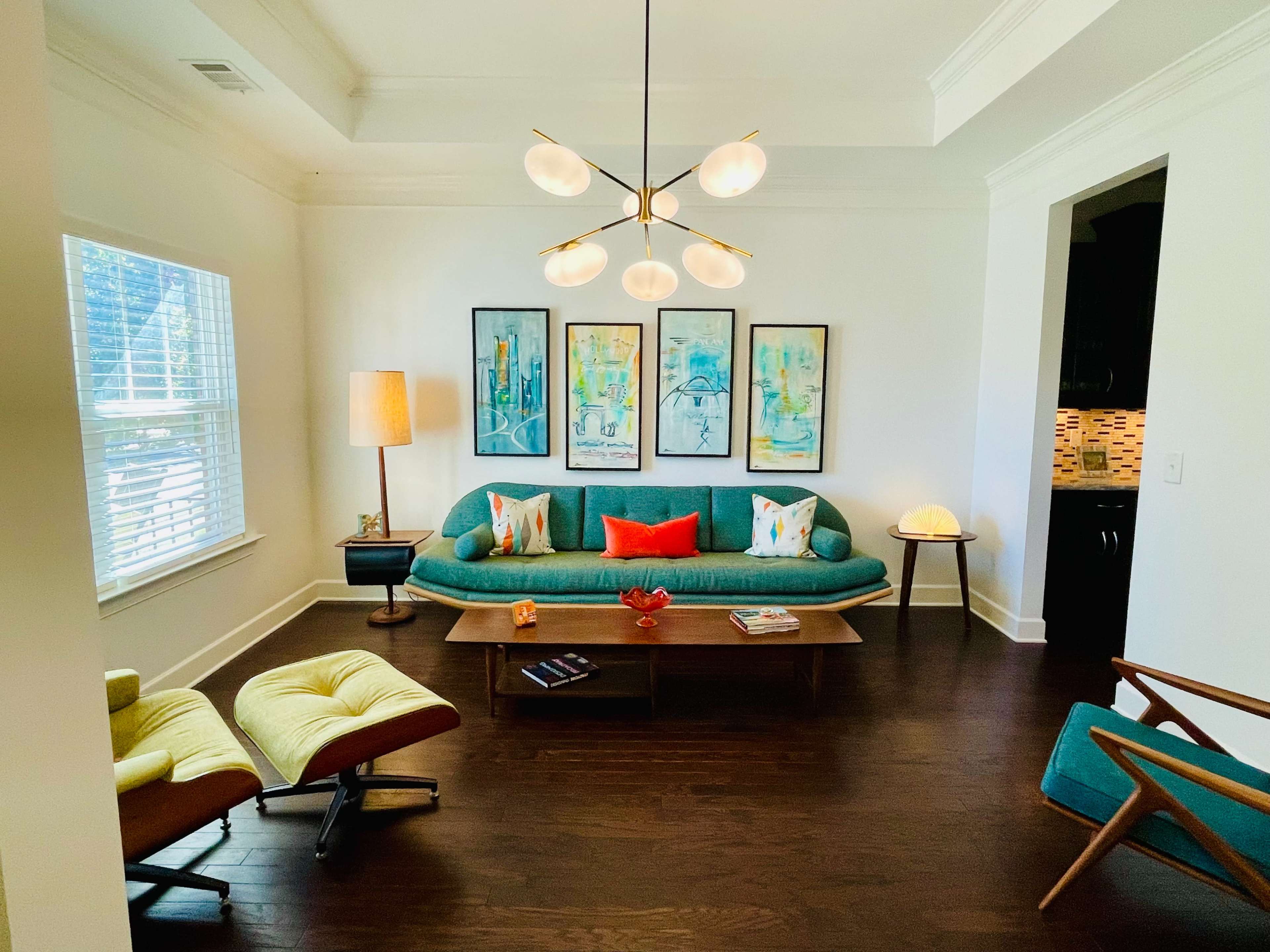 Colorful Mid-Century with Retro Vibe Image in Nashville, Nashville, TN