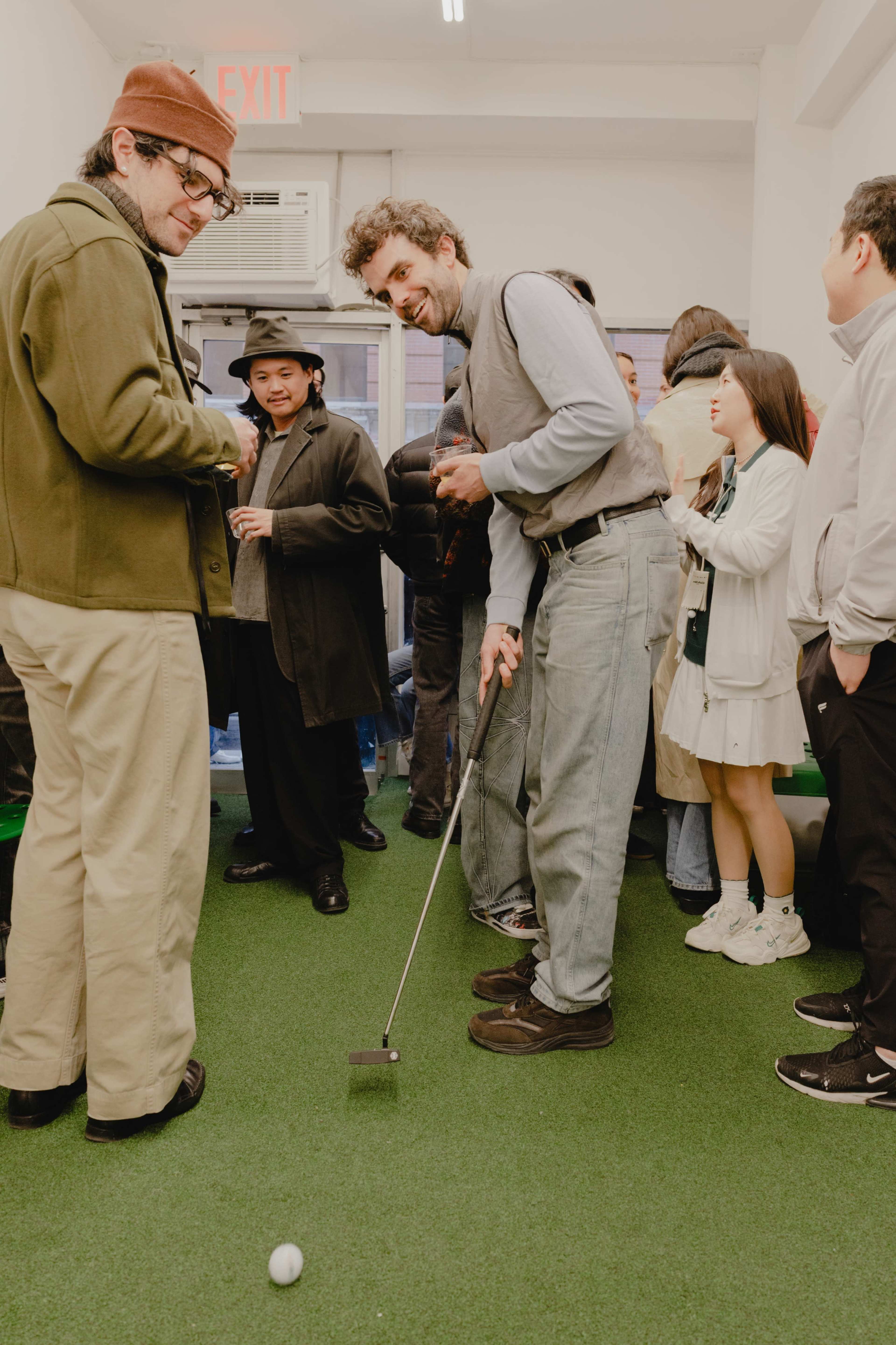 Downtown Mini Golf Sidewalk Gallery Space Image in Bowery, New York, NY