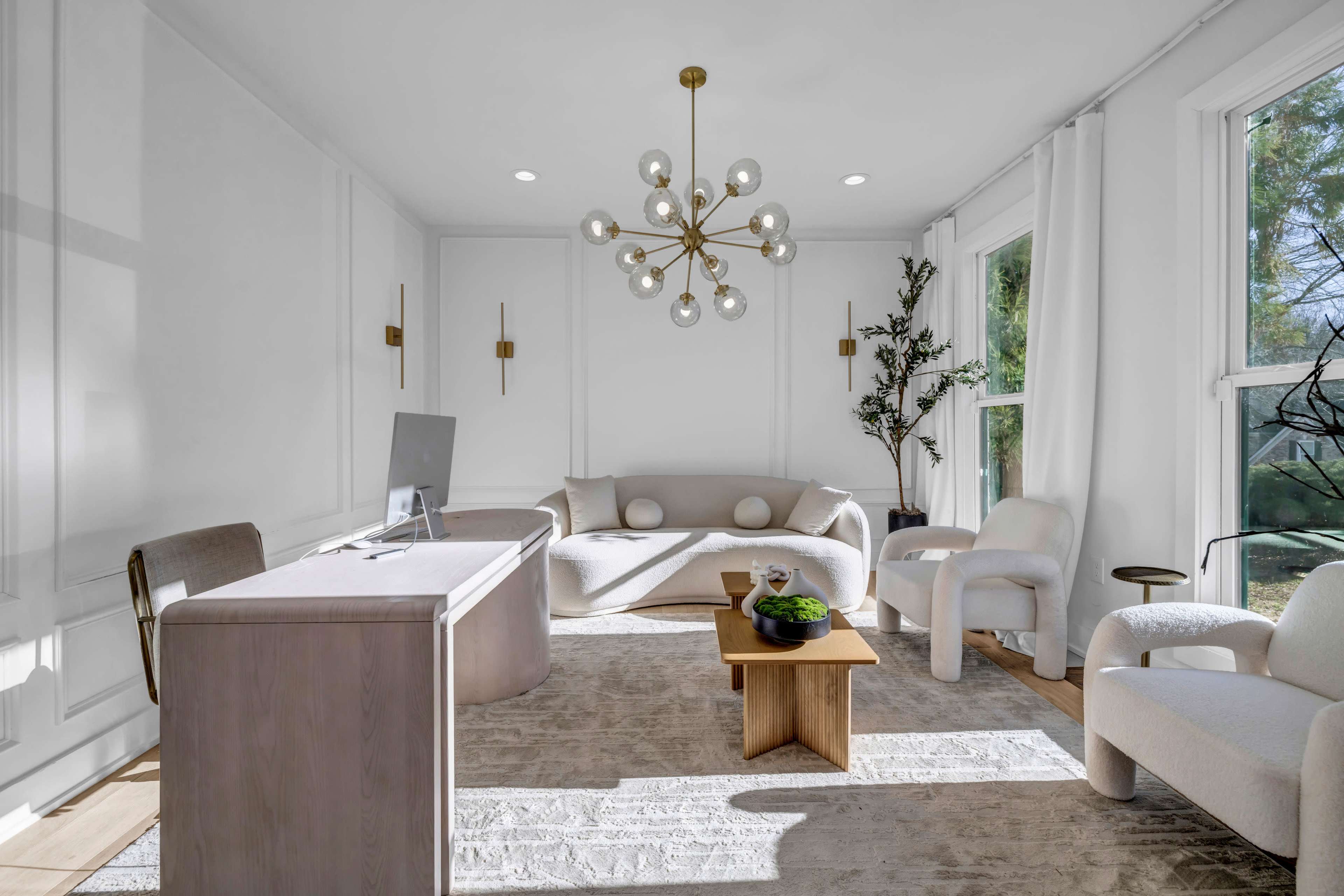 Luxurious Modern Whitehouse Haven– Ideal for Intimate Events and Productions Image in Vinings Estates, Mableton, GA