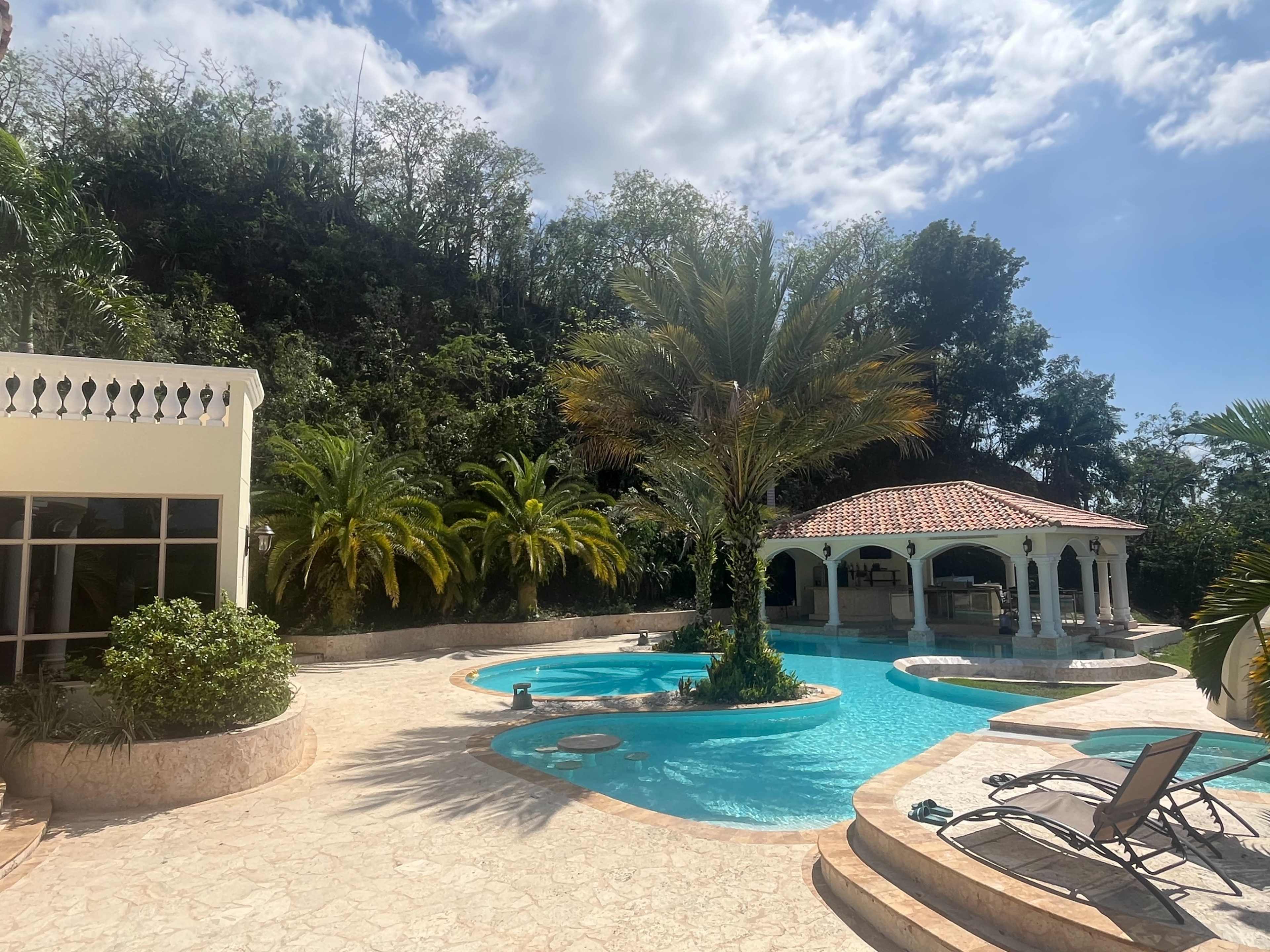 Image showcasing Beautiful large swimming pool with plenty of outdoor space., Rincon, PR ...