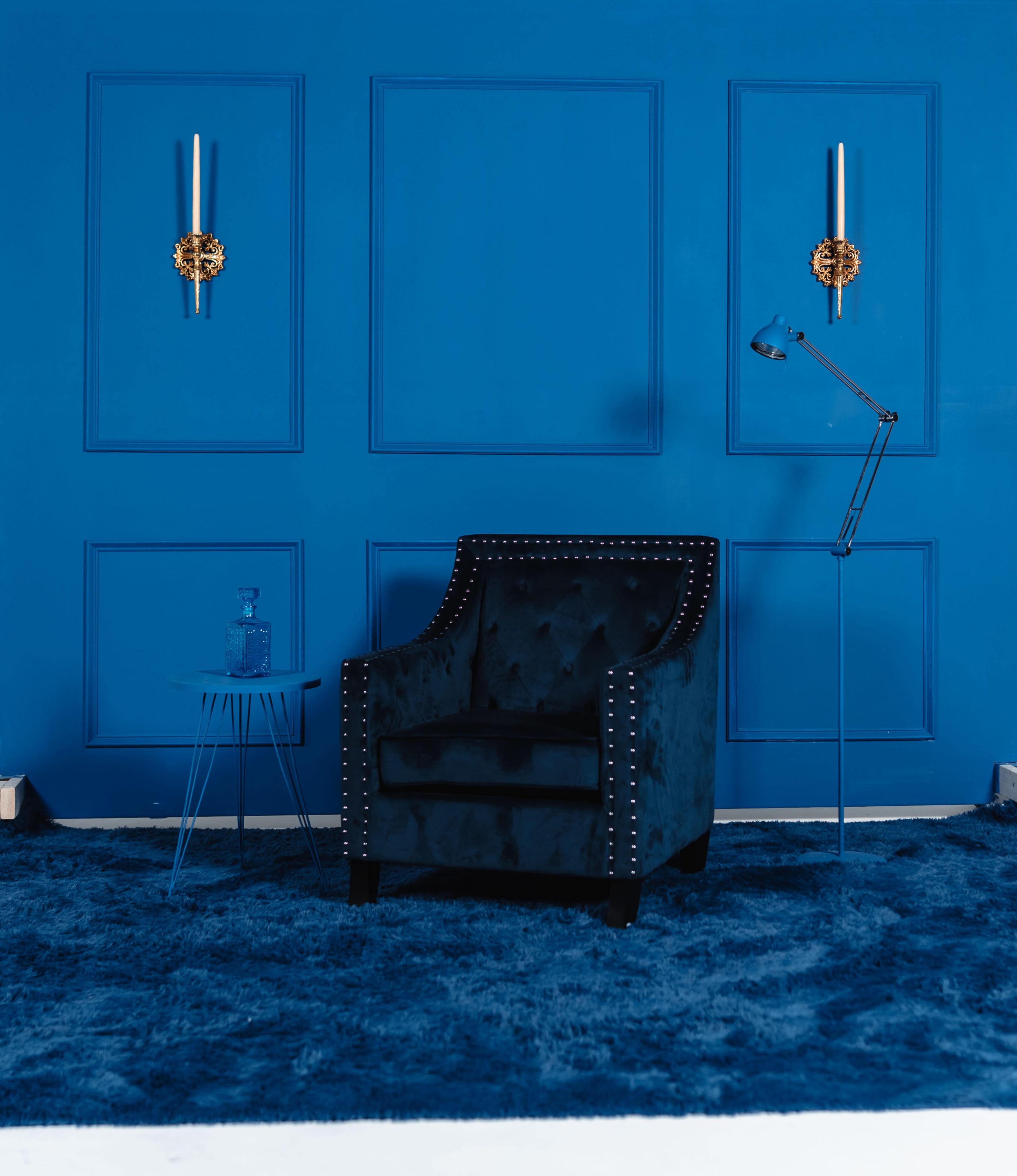 Monochromatic Editorial Lounge Set @ Winning House Image in Chestnut Hill, Nashville, TN